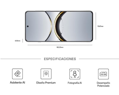 Foto 9 | Celular OPPO Desbloqueado Find X8 Pro 512 GB Blanco