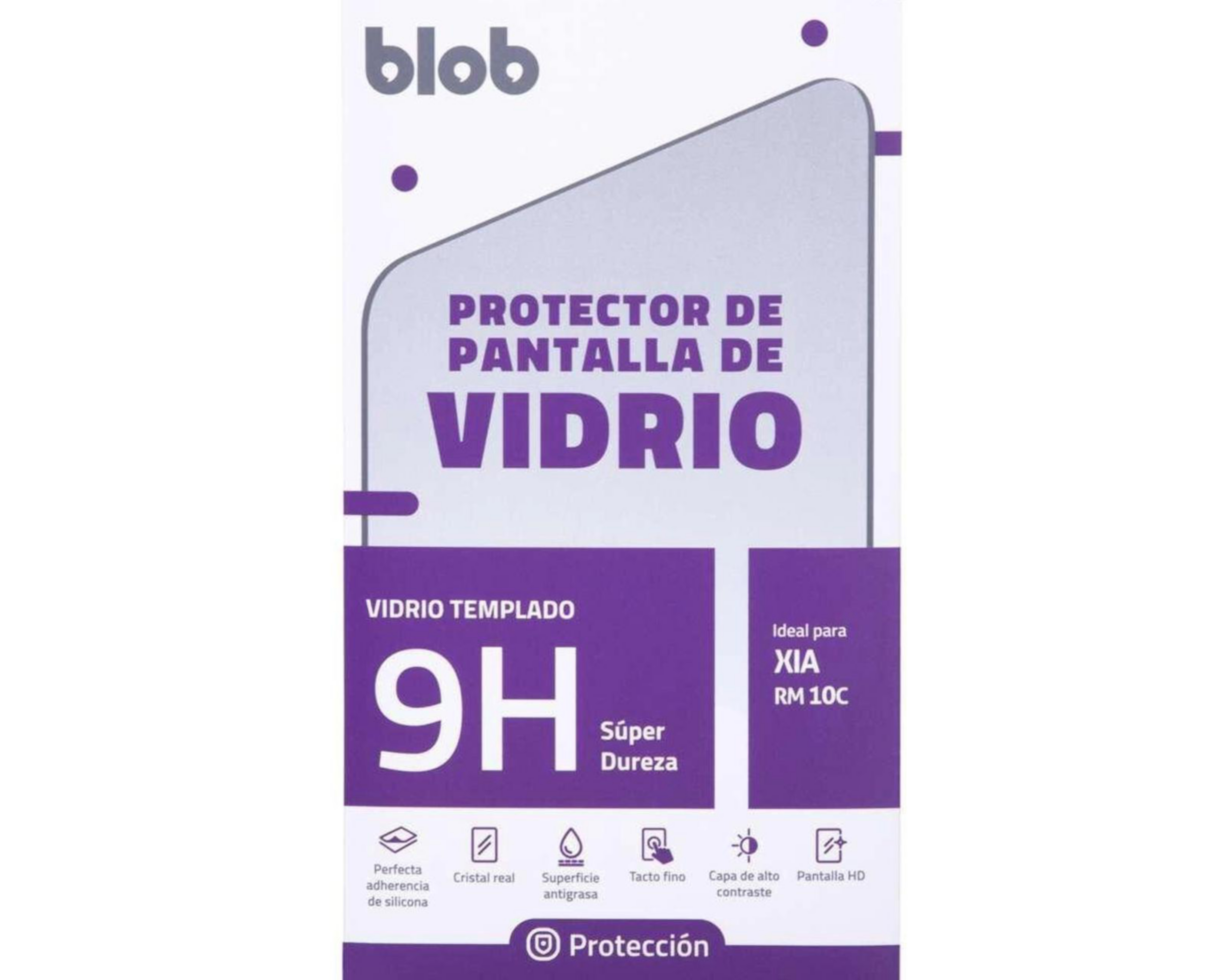 Foto 4 pulgar | Protector de Pantalla Blob para Xiaomi Redmi 10C