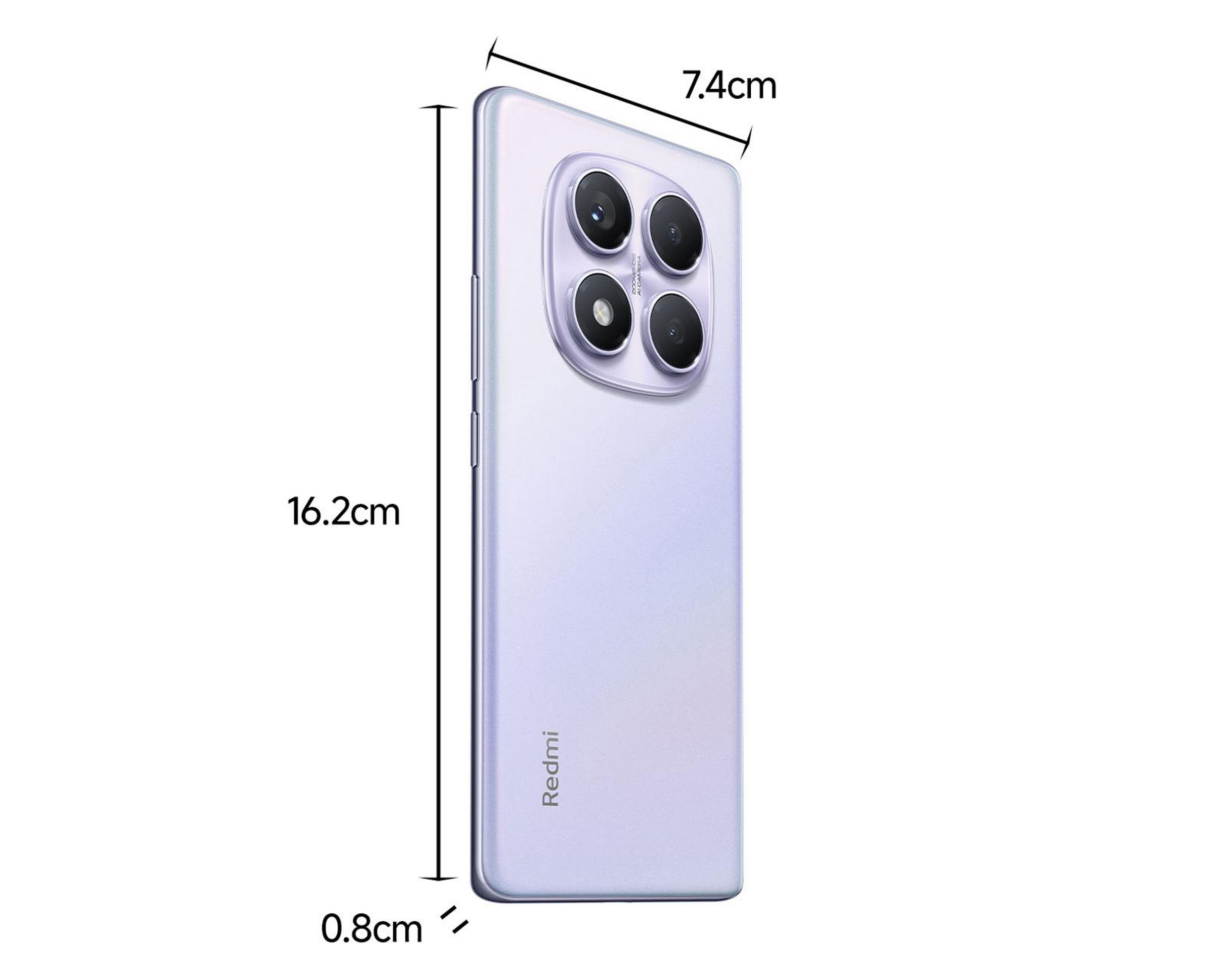 Foto 10 pulgar | Celular Xiaomi Liberado Redmi Note 14 Pro 256 GB Morado
