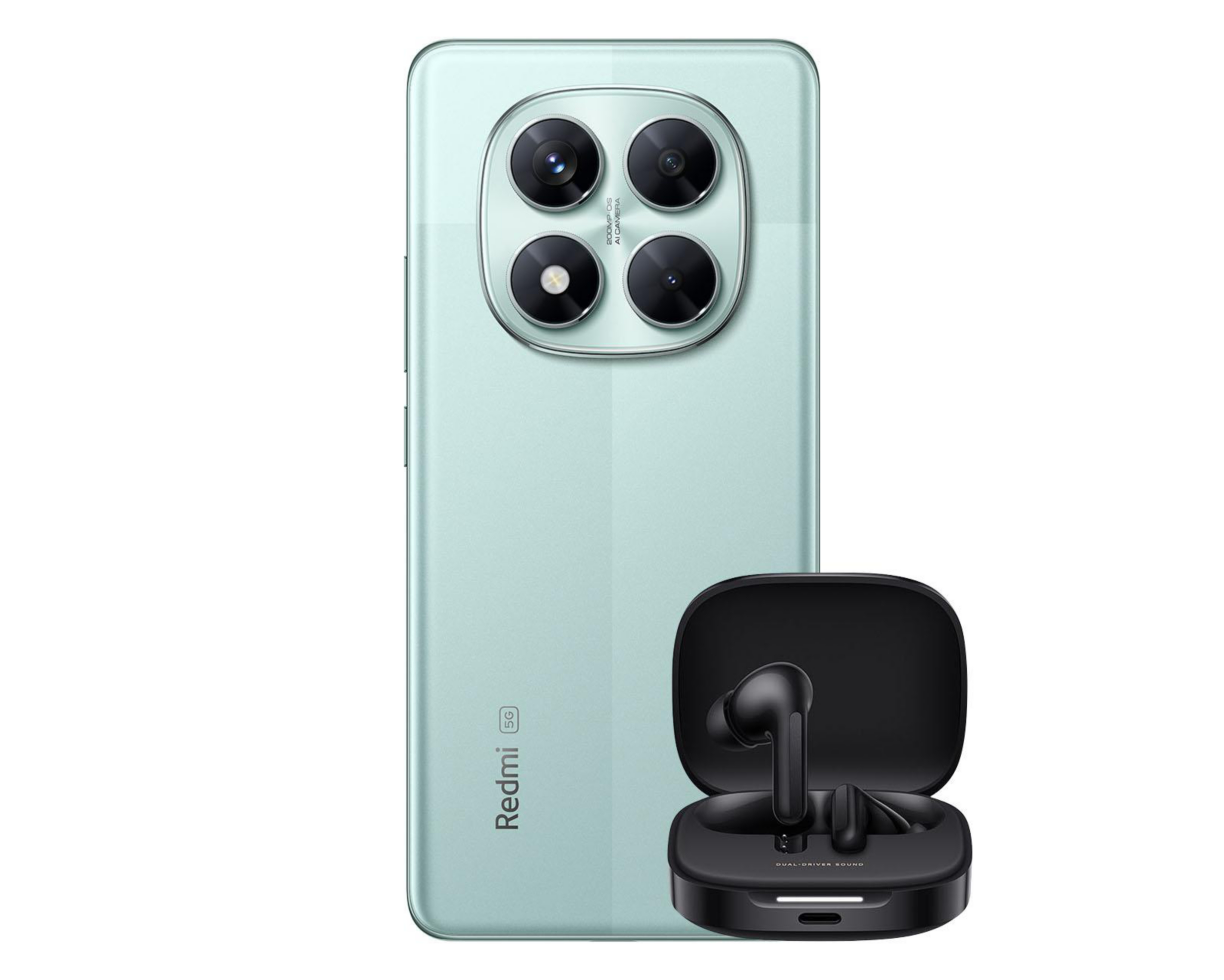 Foto 2 pulgar | Celular Xiaomi Redmi Note 14 Pro 5G Liberado 256 GB Verde