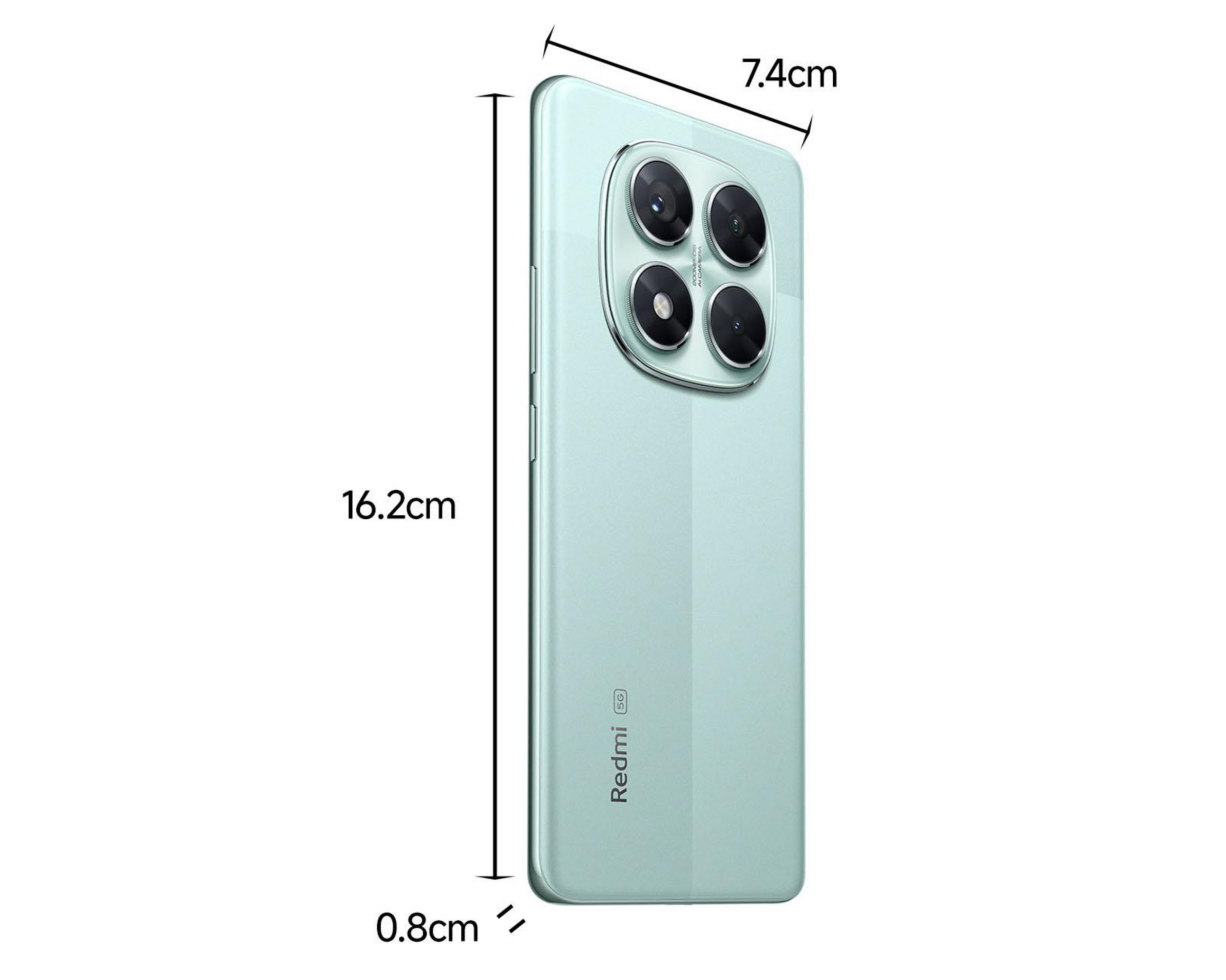 Foto 10 pulgar | Celular Xiaomi Redmi Note 14 Pro 5G Liberado 256 GB Verde