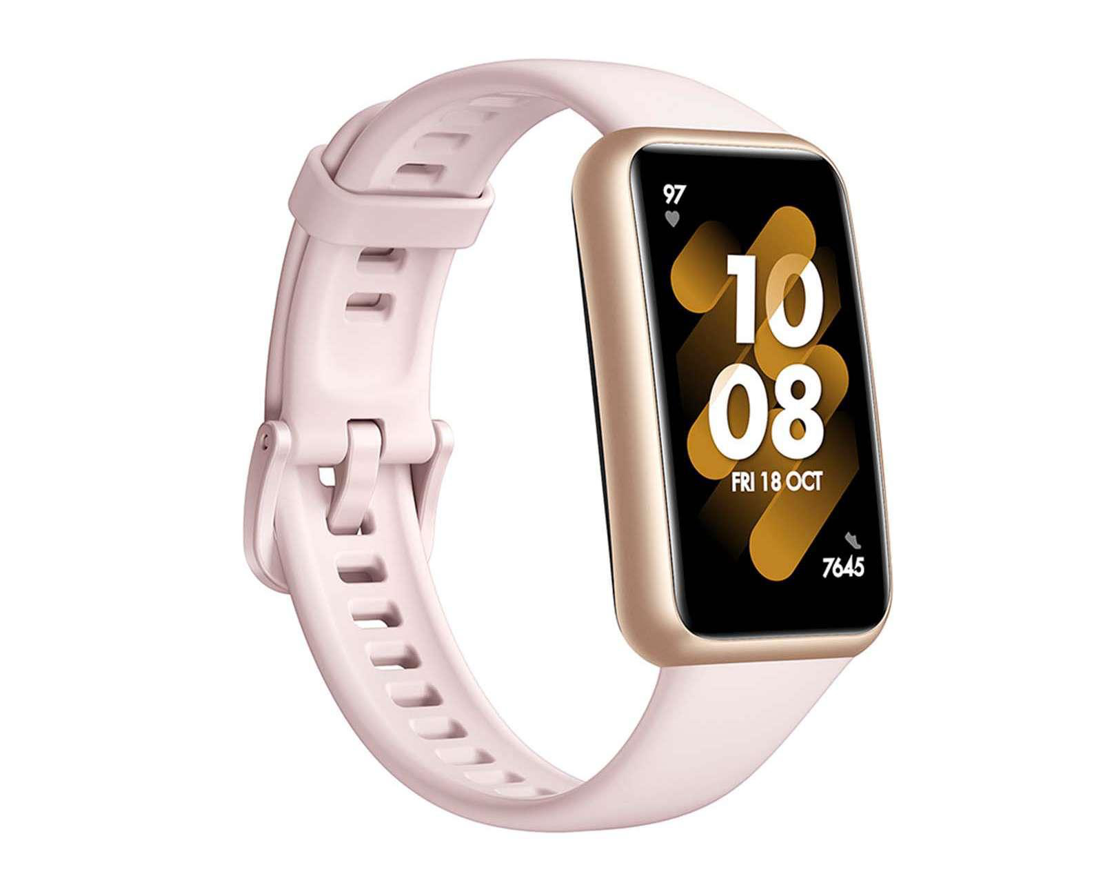 Foto 5 pulgar | Fitband Huawei Band 7 Rosa