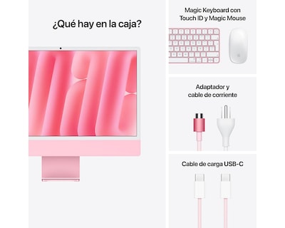 Foto 9 | iMac 24 Pulgadas M4 16 GB RAM 256 GB SDD Rosa