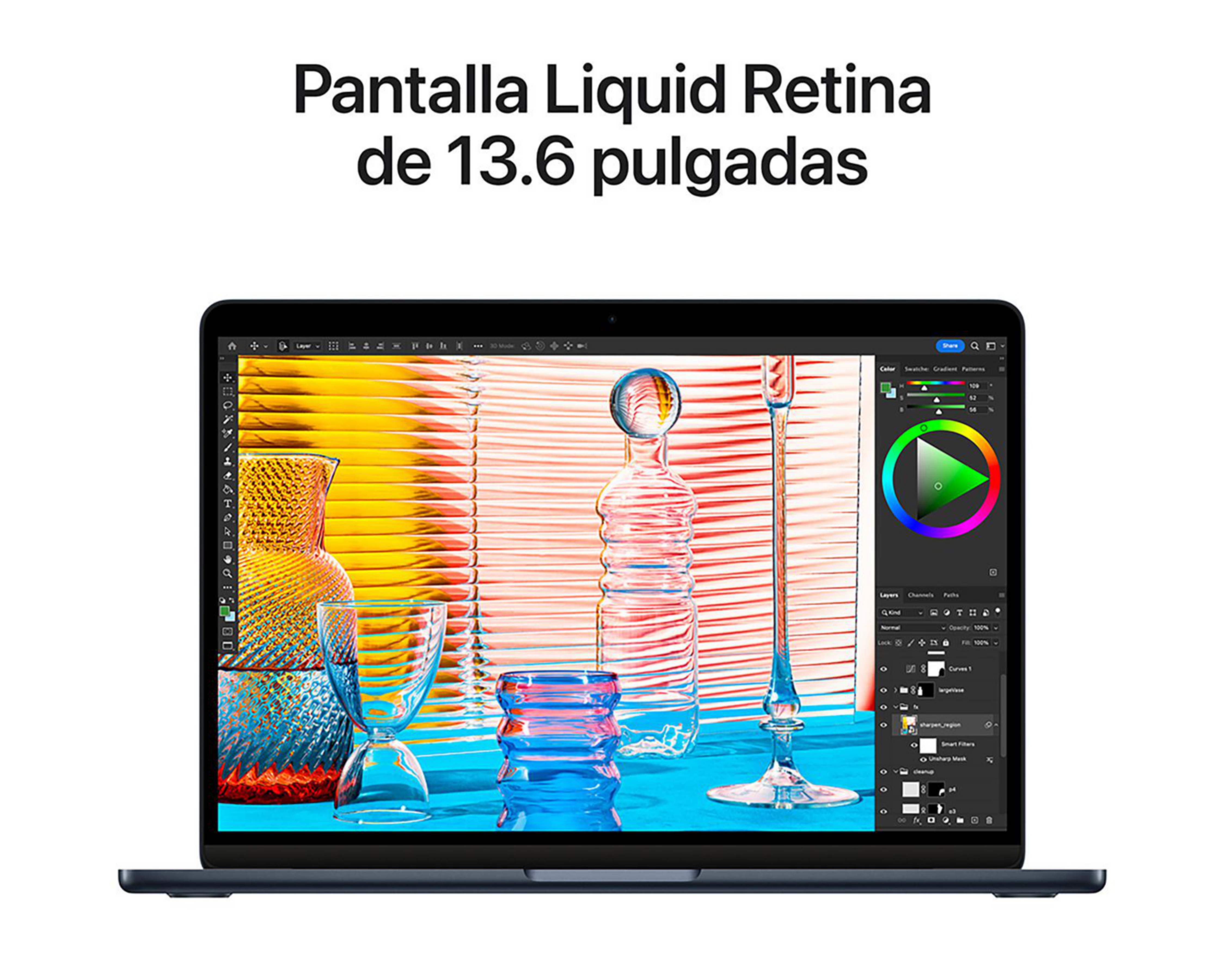 Foto 5 | Macbook Air 13 M2 13.6 Pulgadas 16 GB RAM 256 GB SSD 10 GPU Azul Medianoche