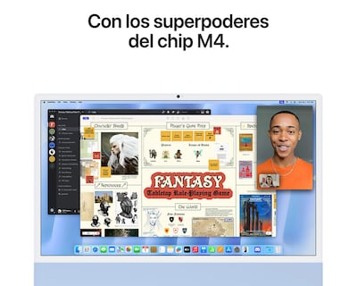 Foto 6 | iMac 24 Pulgadas M4 16 GB RAM 256 GB SDD Azul