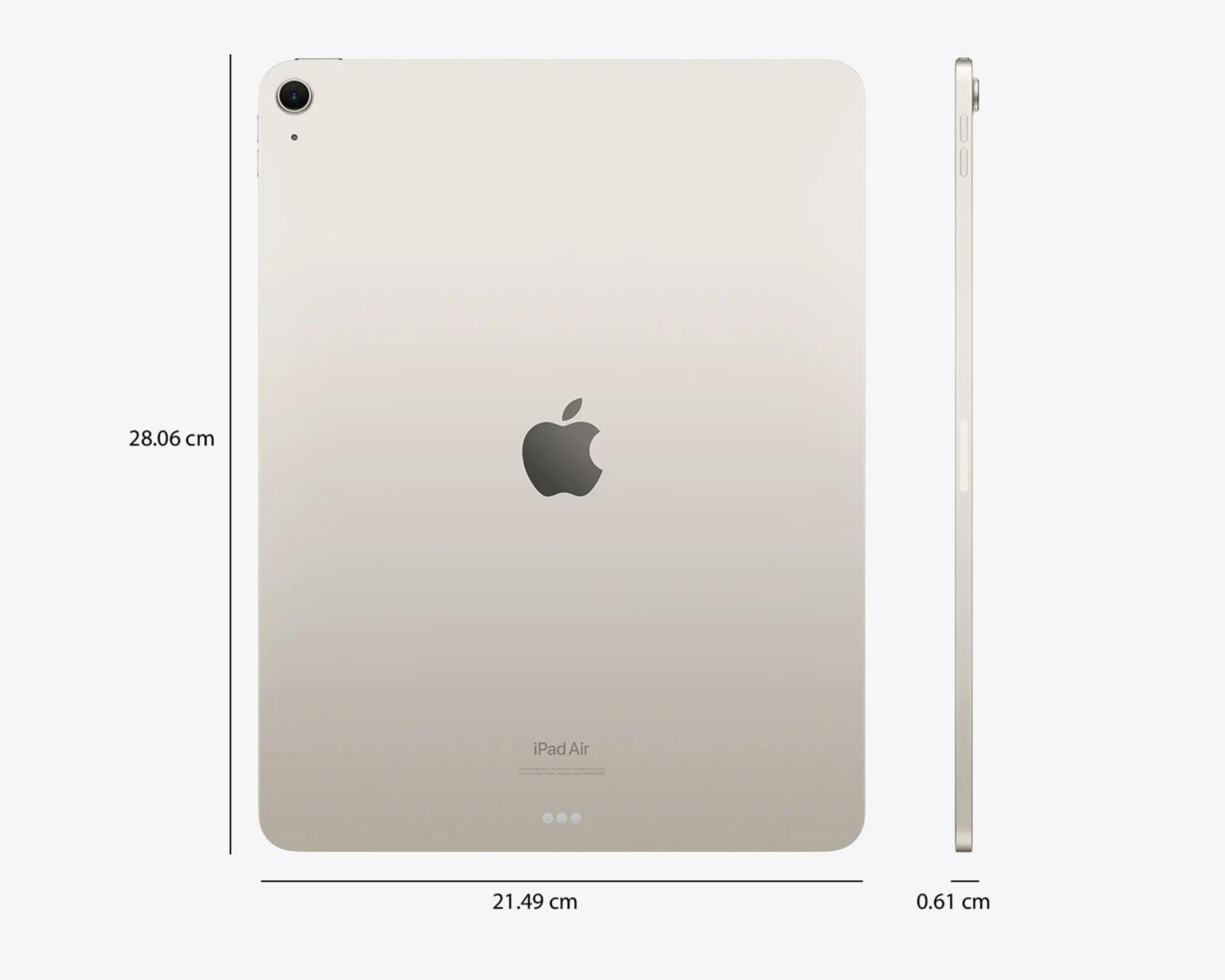 Foto 5 | iPad Air 13 Pulgadas 128 GB Blanco Estelar