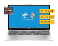 Laptop HP 15-FC0080LA 15.6 Pulgadas Windows 11 AMD Ryzen 7 7730U AMD Radeon 16 GB RAM 512 GB SSD Plateado