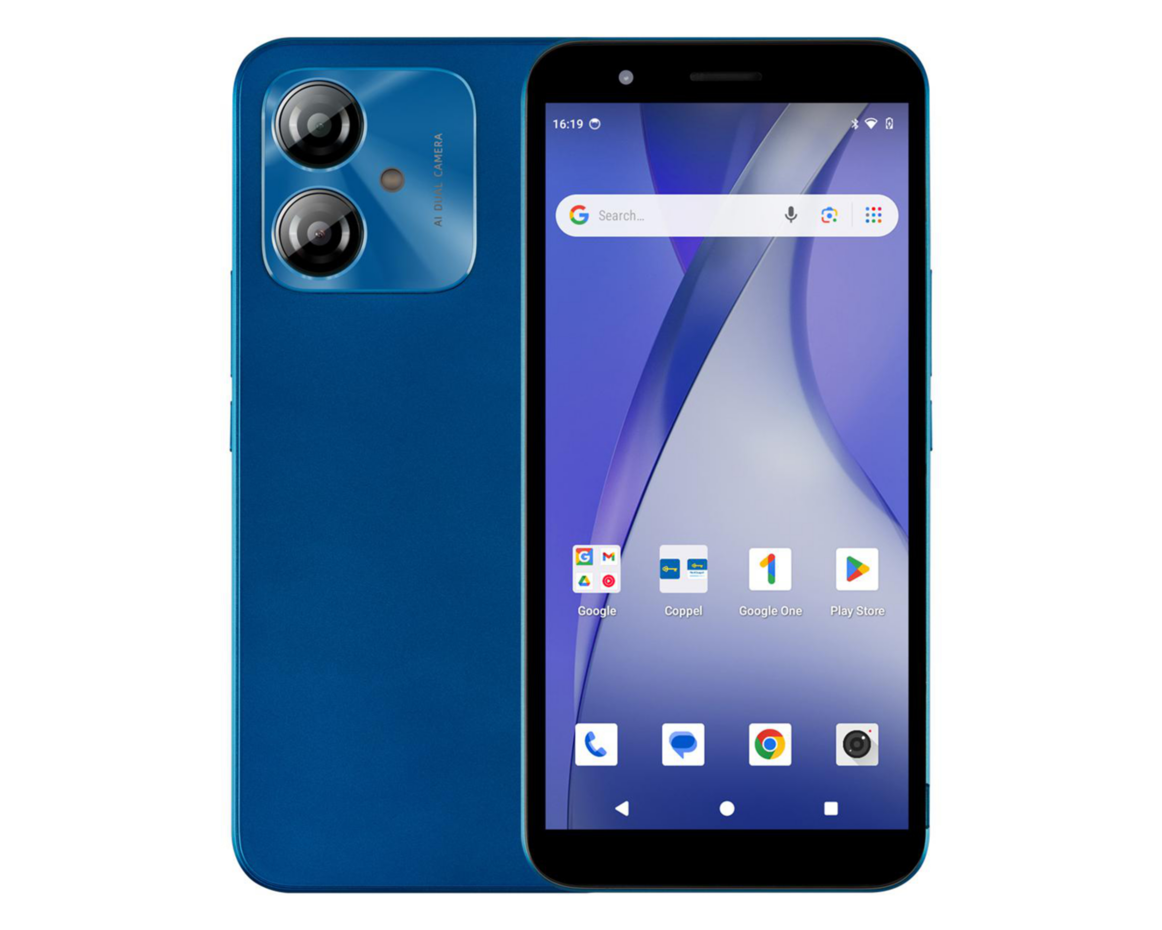 Foto 2 pulgar | Celular Zuum Magno P4 Liberado 64 GB Azul