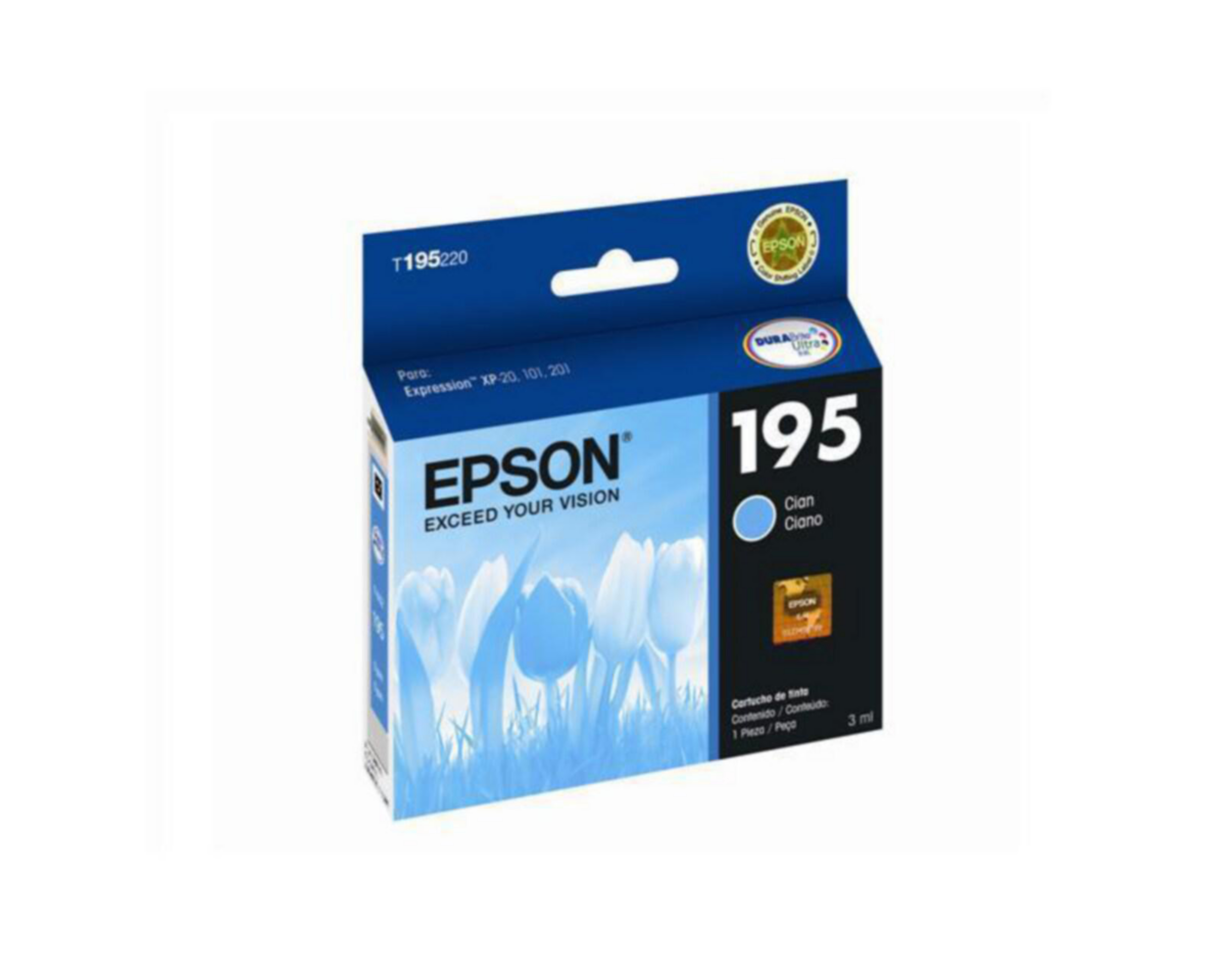 Cartucho de Tinta Epson T195220-AL TINTA Cyan