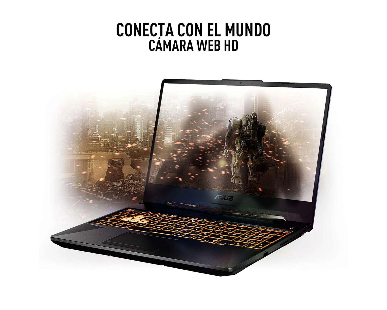 Foto 7 pulgar | Laptop Gamer Asus TUF FX506HEB 15.6" Windows 11 Home Intel Core i5 8 GB RAM 512 GB SSD Gris