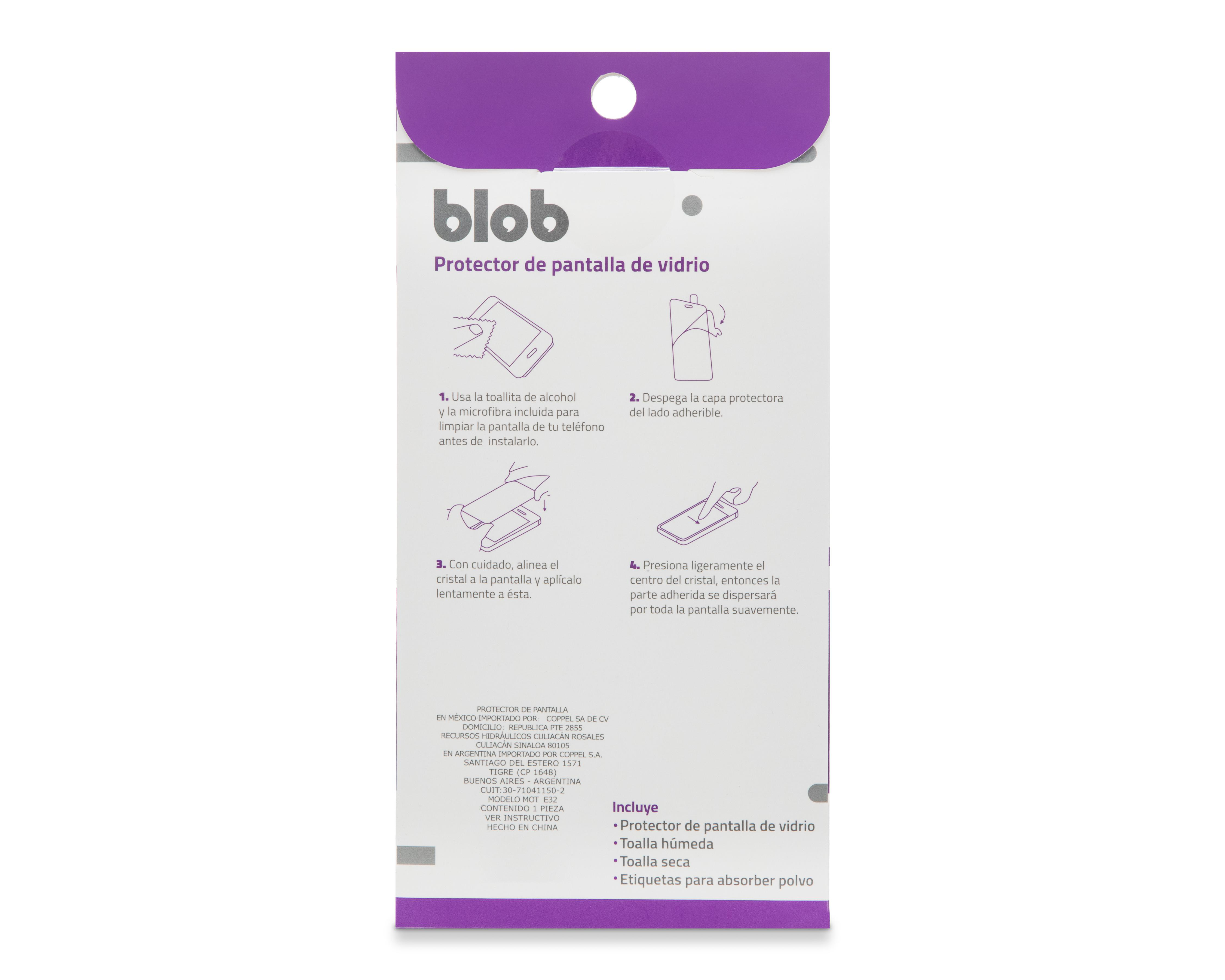 Foto 3 | Protector de Pantalla Blob para Moto E32