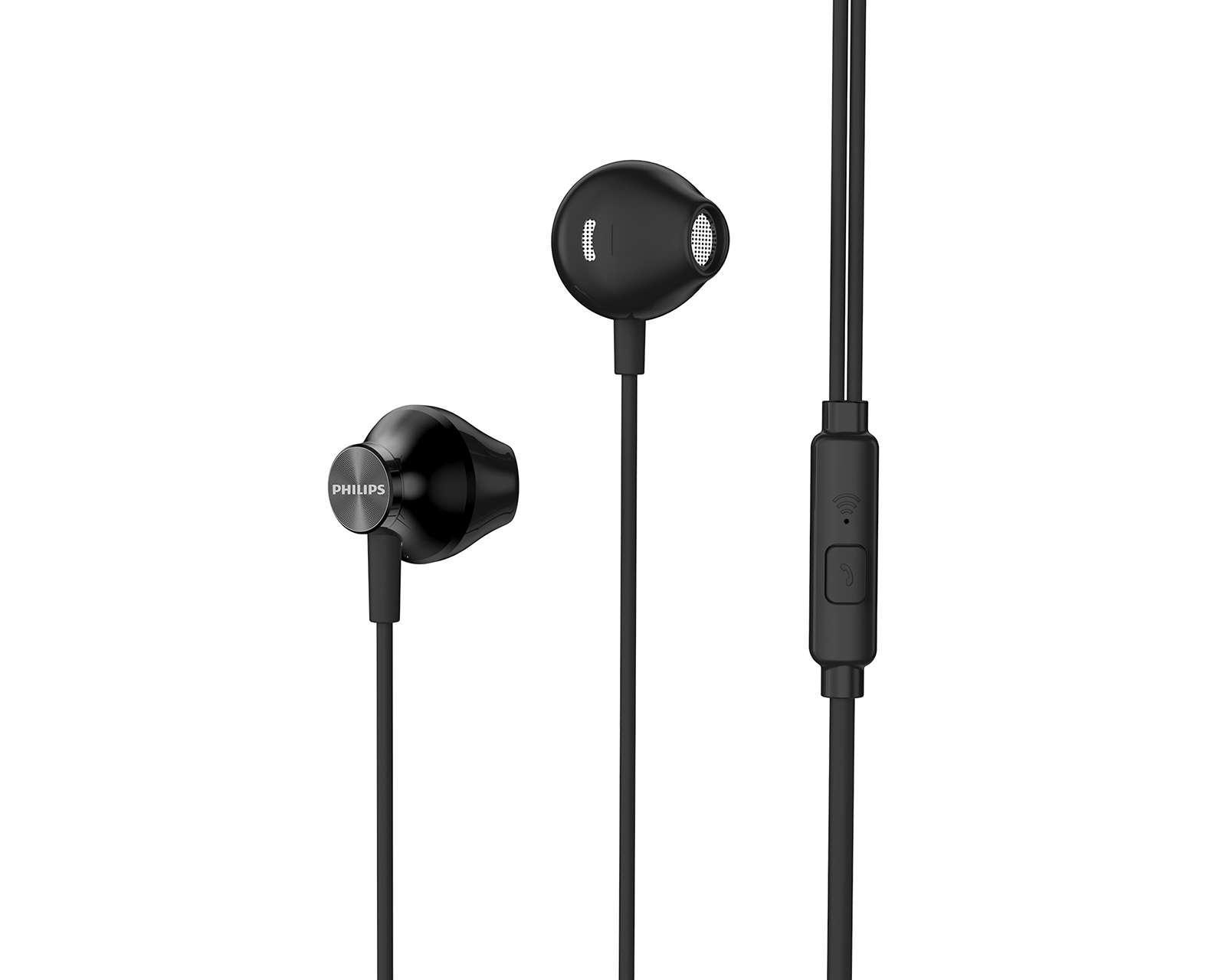 Foto 2 pulgar | Audífonos Alámbricos Philips con Manos Libres TMPH-016