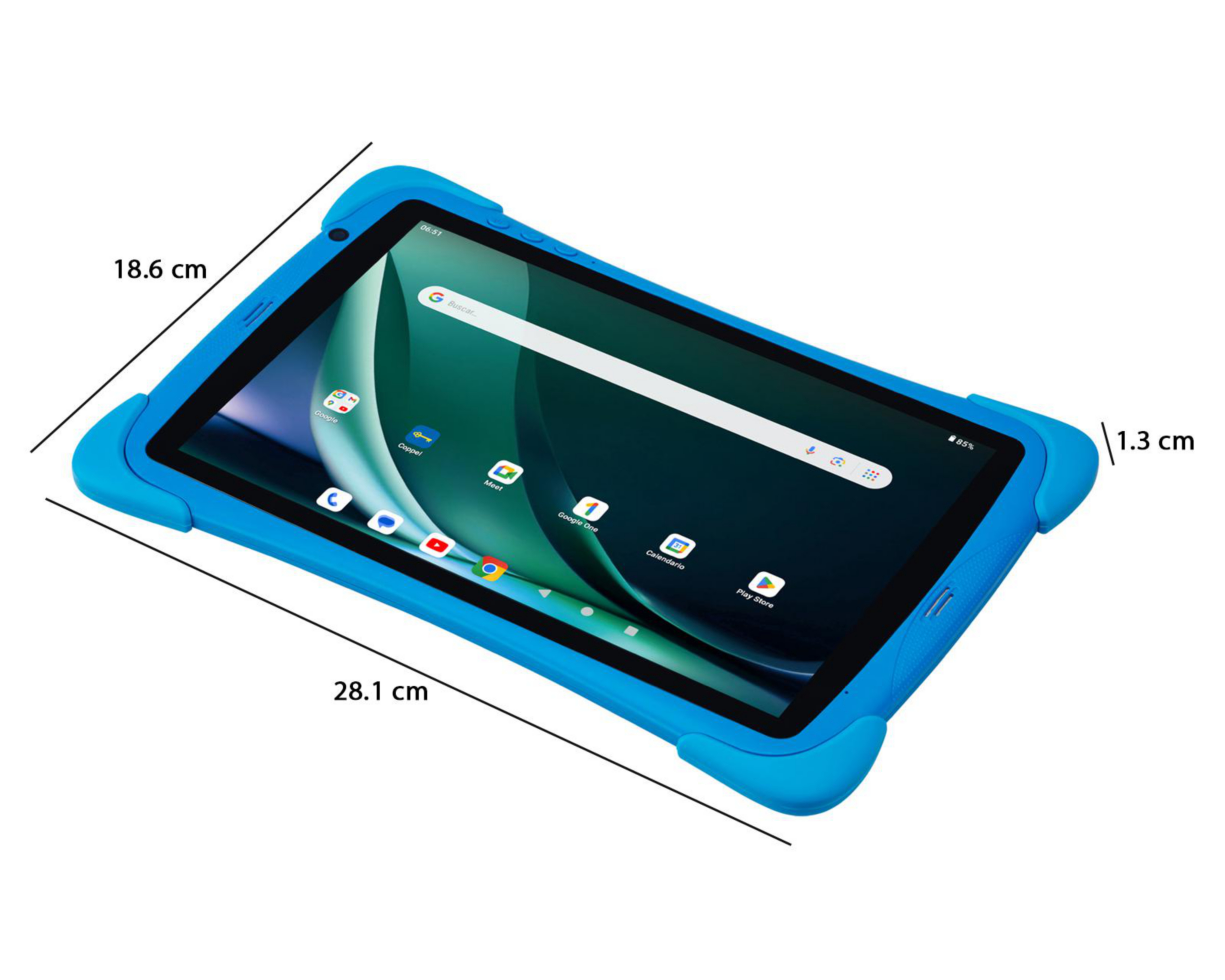 Foto 11 pulgar | Tablet Zuum Akus 10.1 Pulgadas 64 GB 3 GB RAM