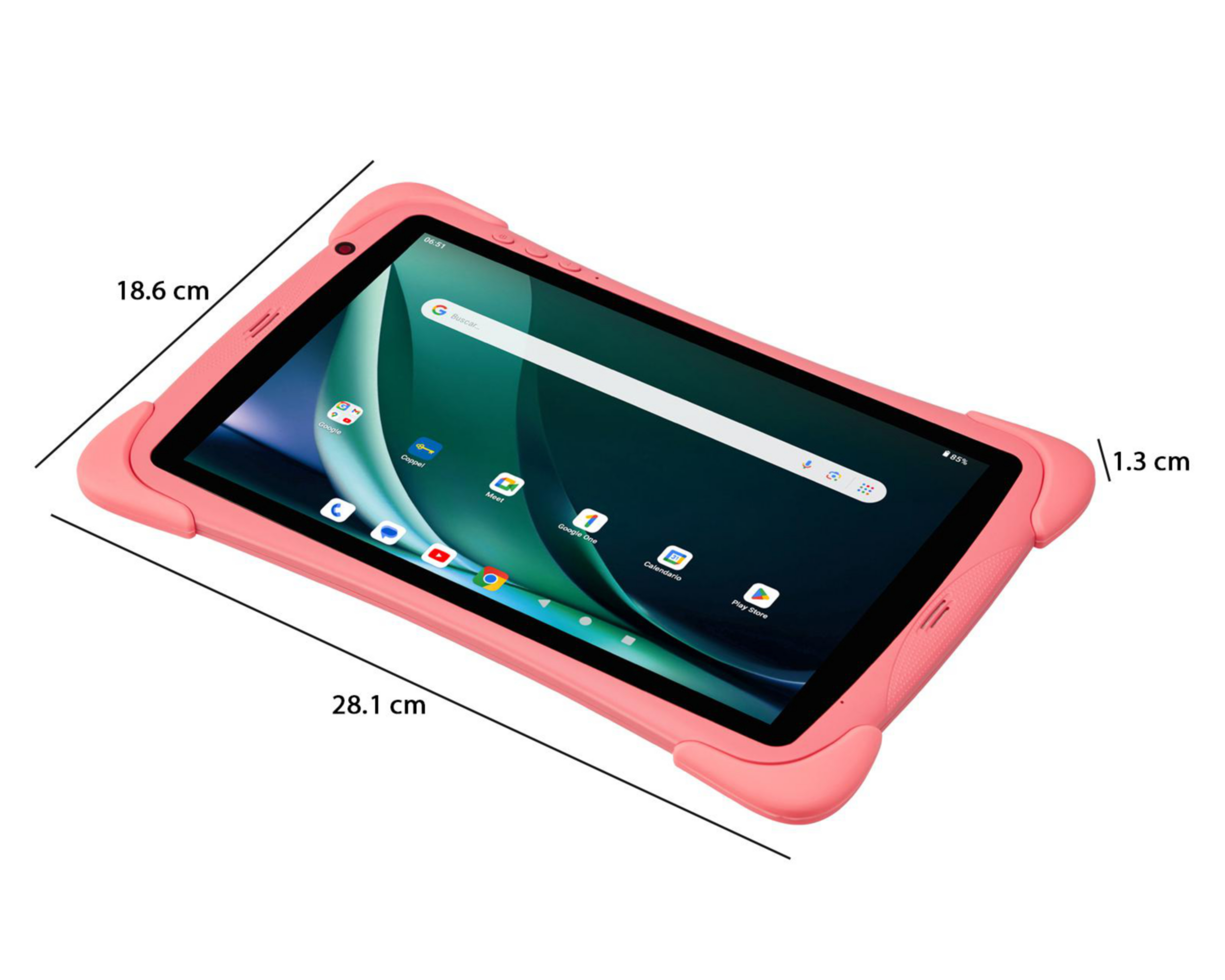 Foto 10 pulgar | Tablet Zuum Akus 10.1 Pulgadas 64 GB 3 GB RAM