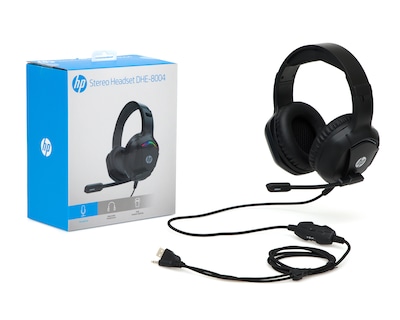 Foto 4 | Audífonos de Diadema HP DHE-8004 con Iluminación RGB