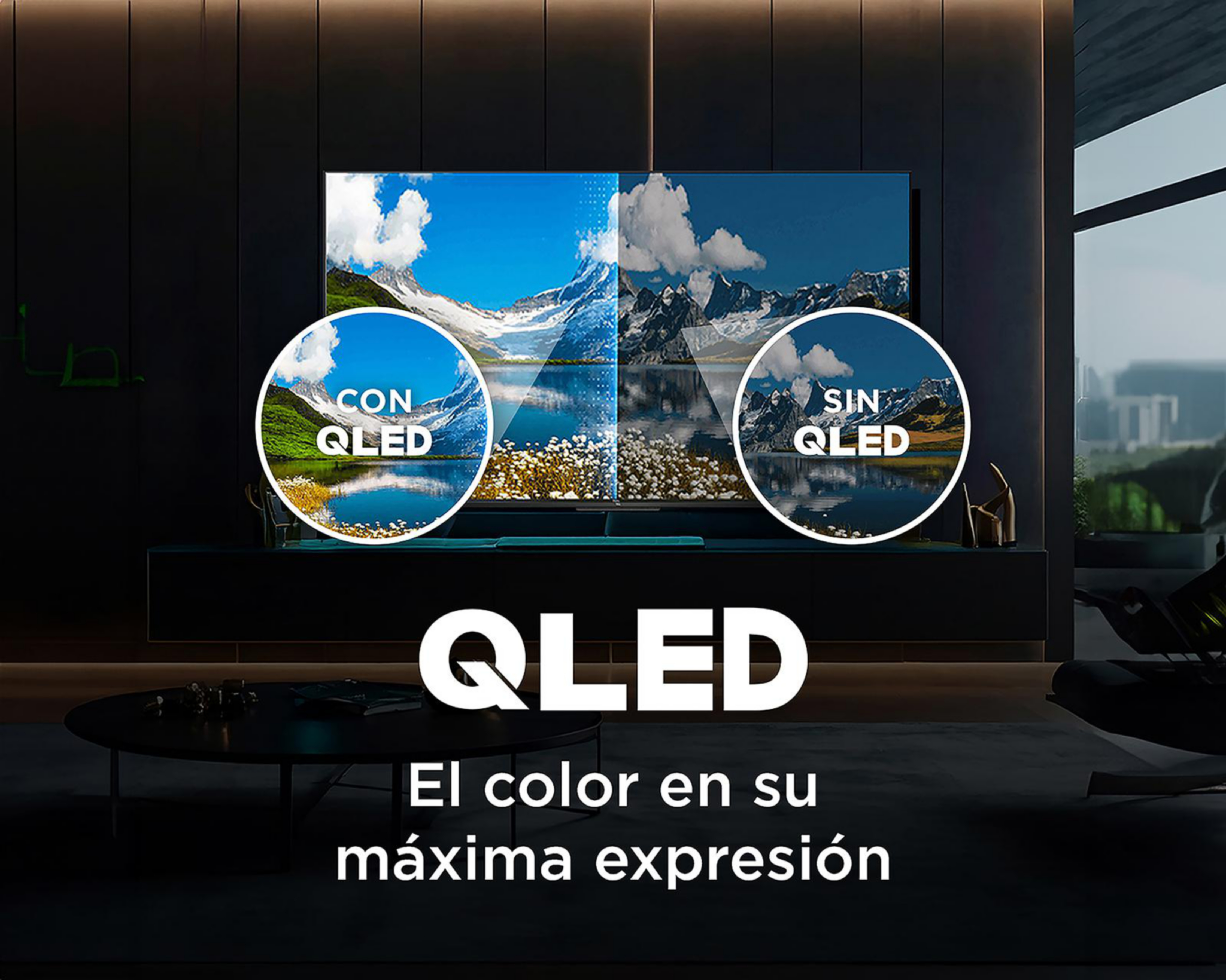 Foto 5 pulgar | Pantalla Smart TV TCL QLED 55 Pulgadas Ultra HD 4K 55Q5K