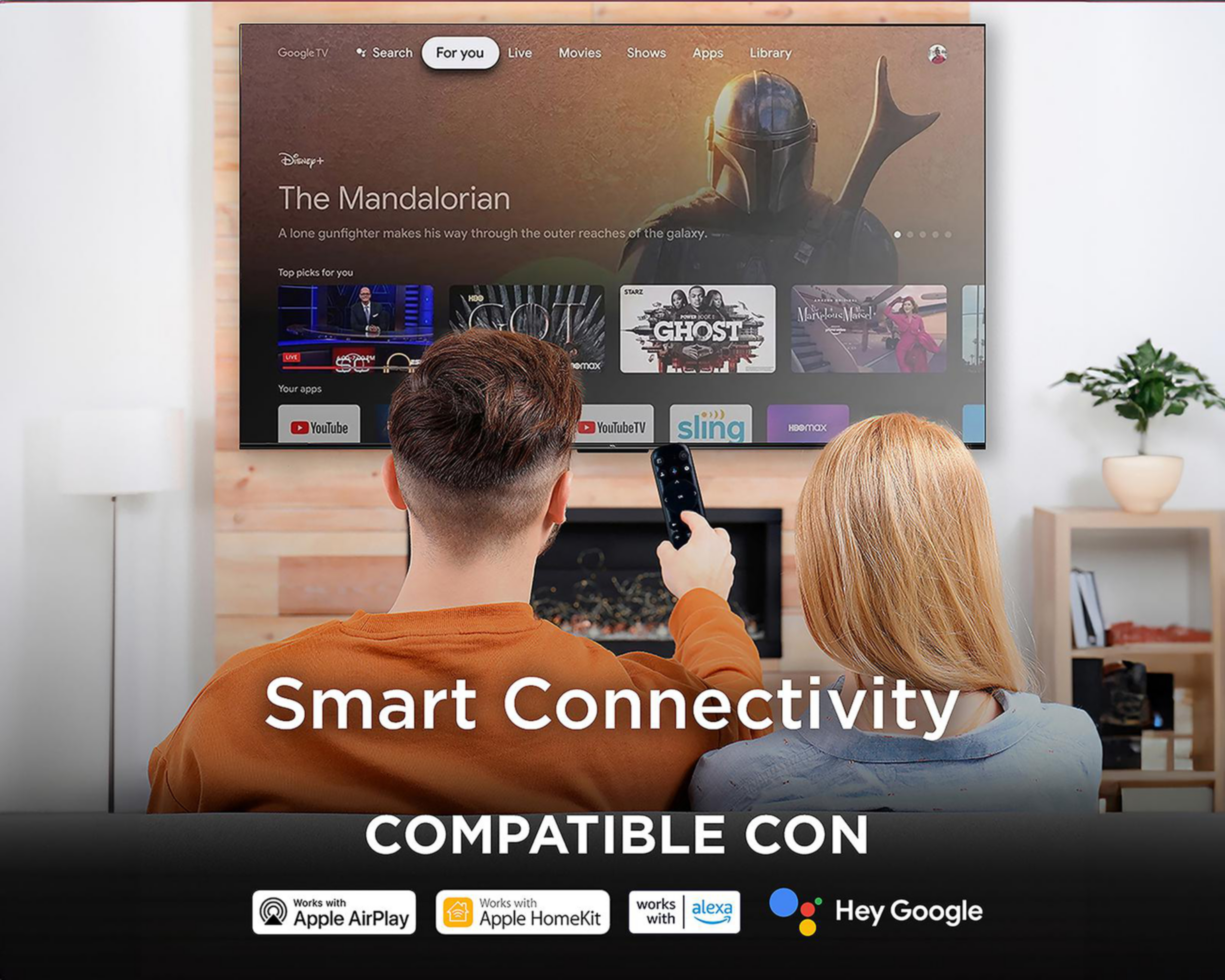 Foto 5 | Pantalla Smart TV TCL QLED 55 Pulgadas Ultra HD 4K 55Q5K