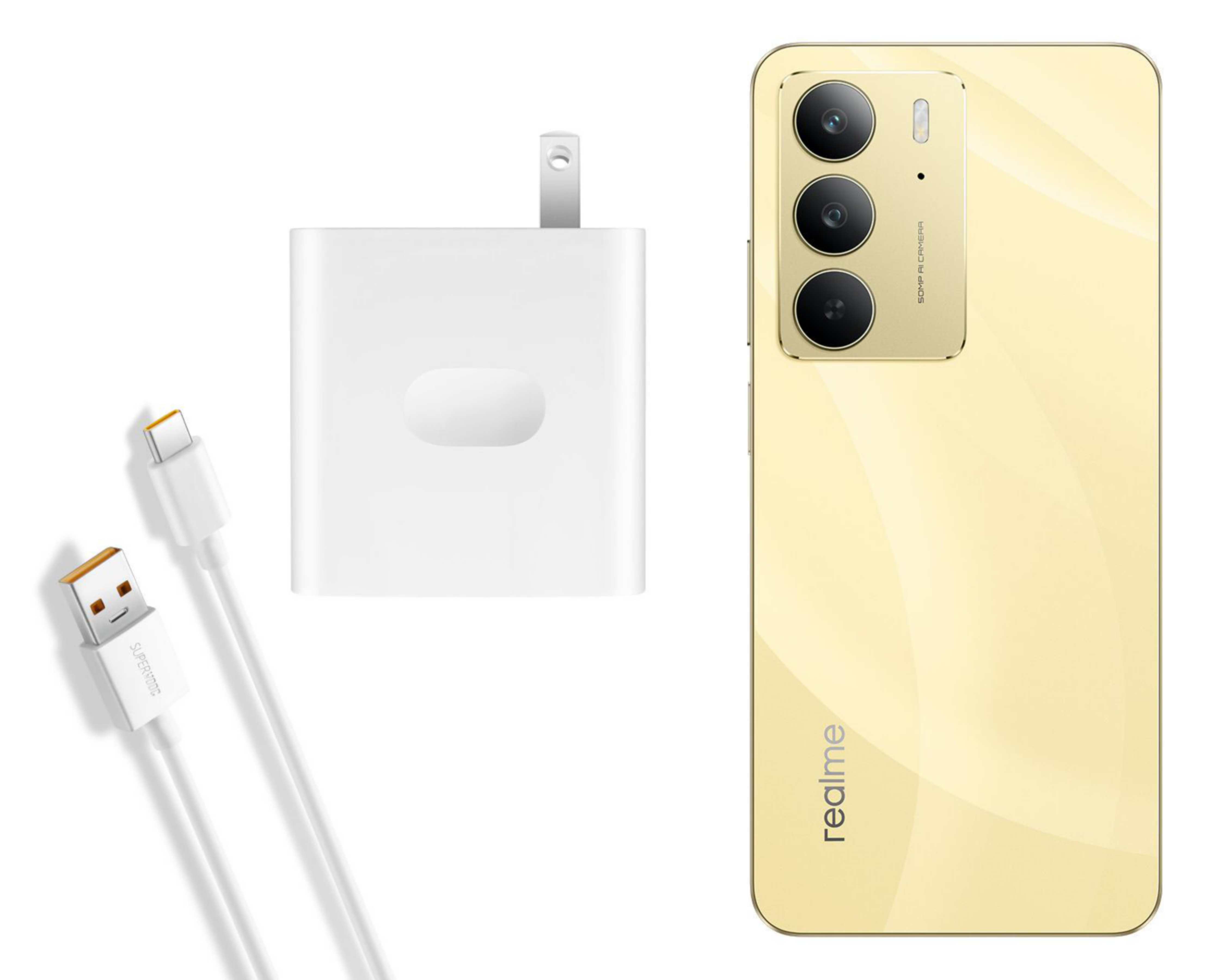 Foto 9 pulgar | Telcel Realme C75 256 GB Dorado + Audífonos y Bocina