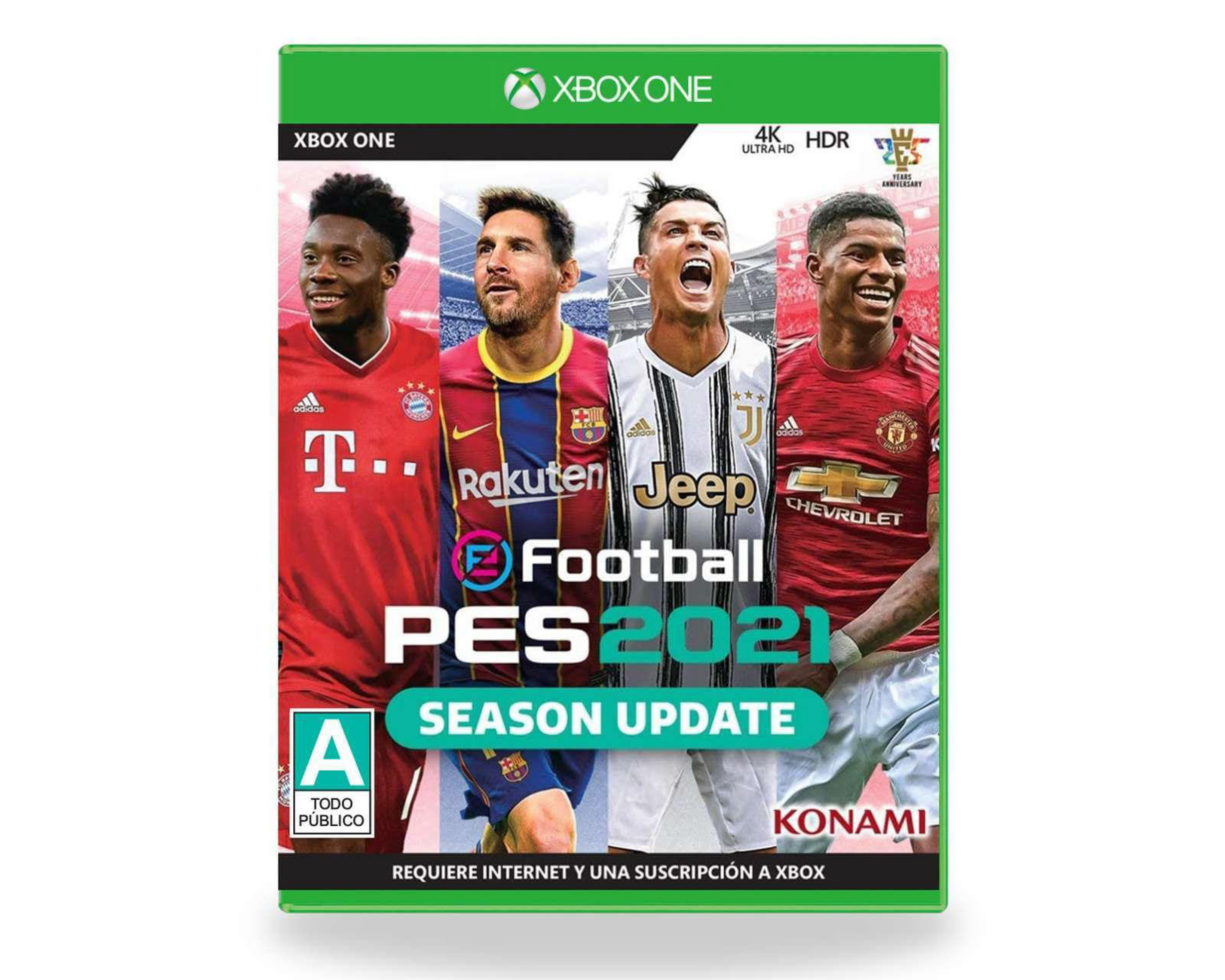 Foto 2 pulgar | eFootball Pro Evolution Soccer 2021 Season Update para Xbox One