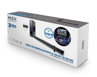 Foto 7 | Barra de Sonido Misik MSB500 12000 W