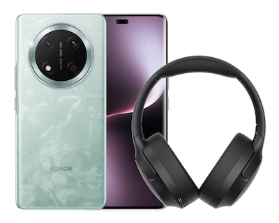 Foto 1 | Telcel Honor Magic 7 Lite 512 GB Cian + Audífonos