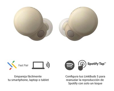 Foto 3 | Audífonos True Wireless Sony Link Buds S con Noise Cancellig Beige