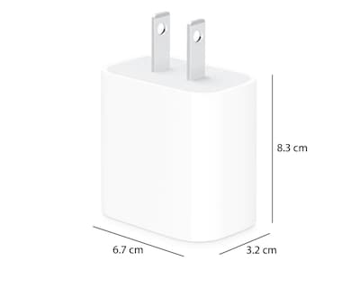 Foto 4 | Adaptador de Corriente USB-C de 20 W Apple