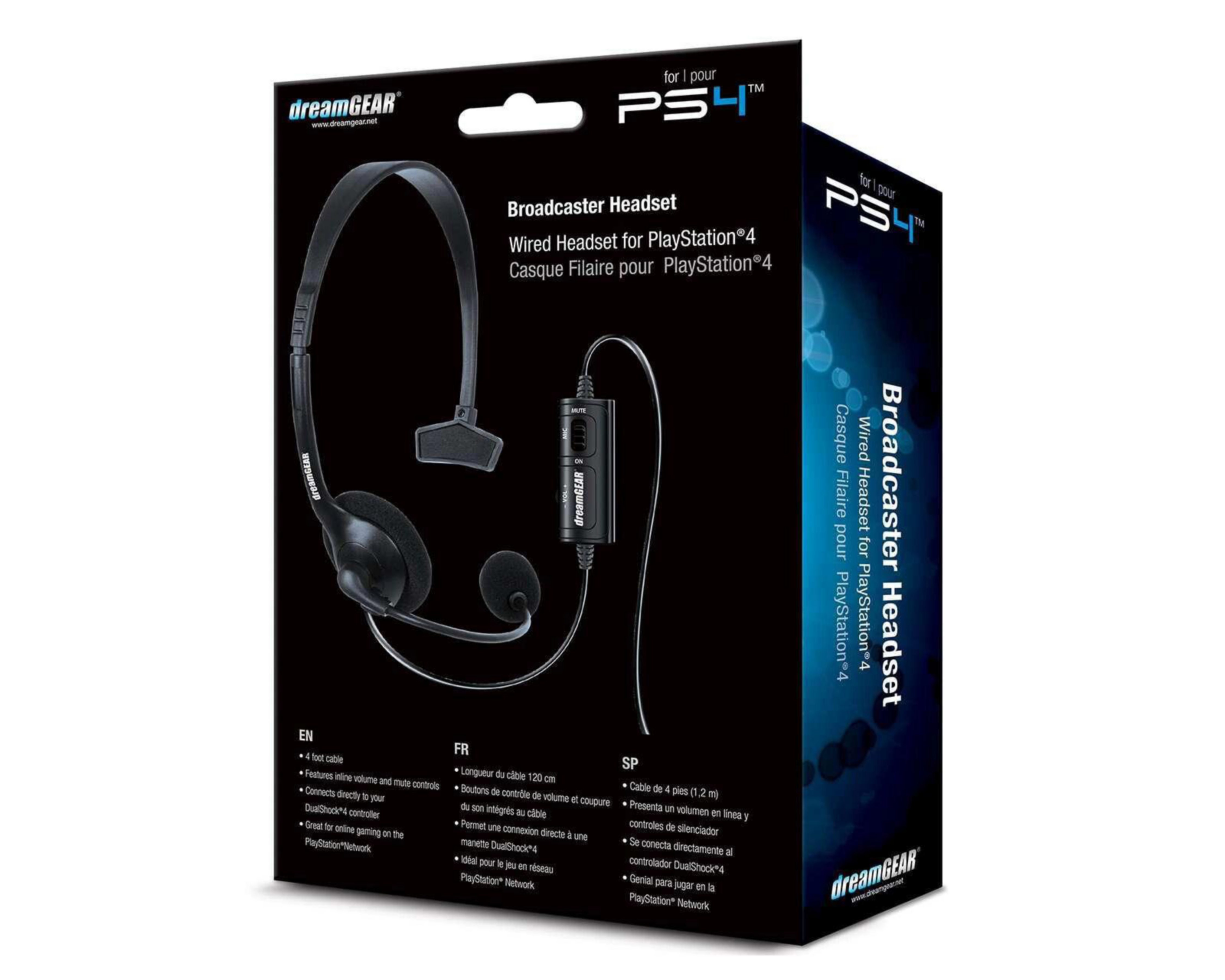 Foto 3 pulgar | Auricular con Micrófono Dreamgear DGPS4-6409 Negro