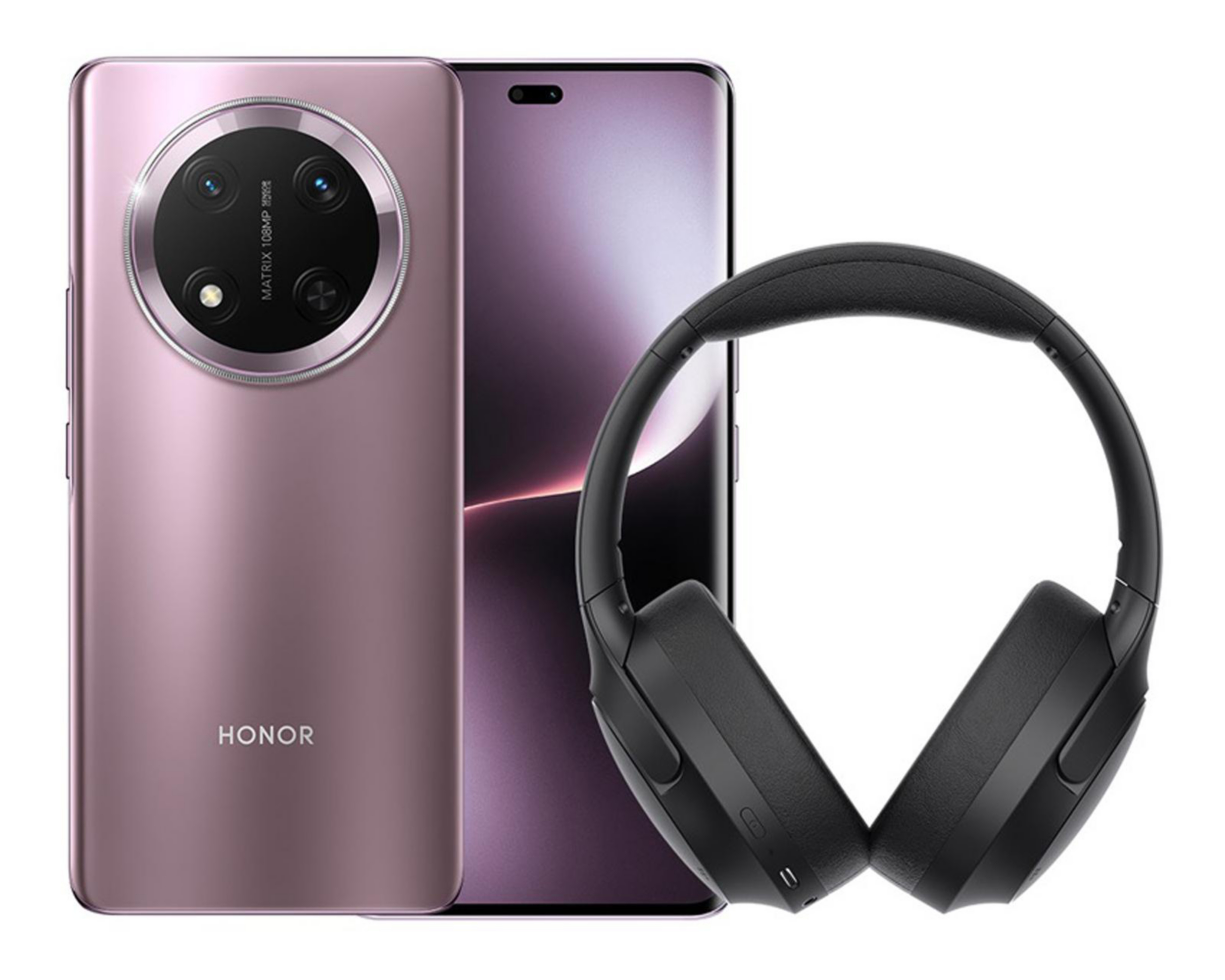 Movistar Honor Magic 7 Lite 512 GB Morado + Audífonos $8,999