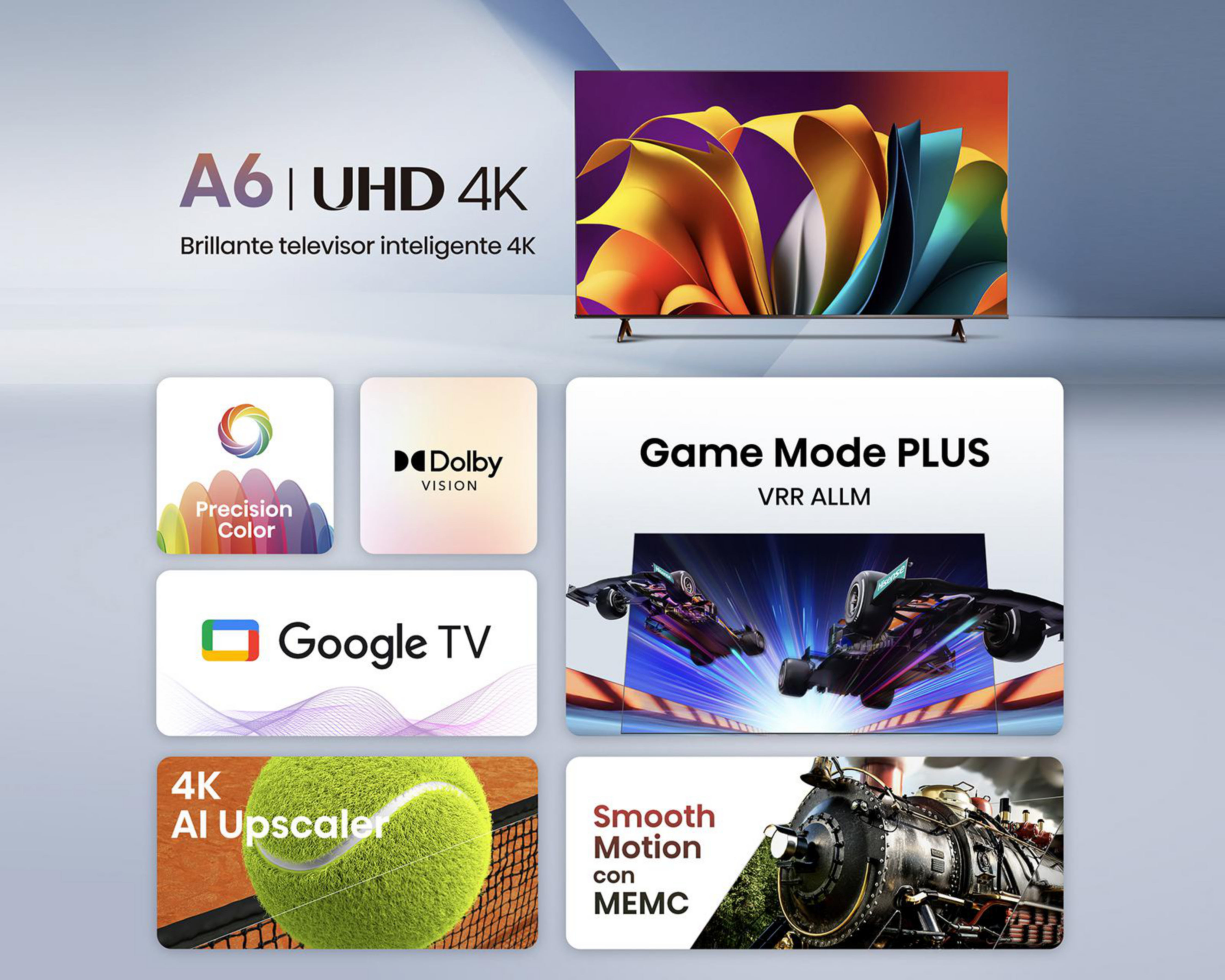 Foto 7 pulgar | Pantalla Smart TV Hisense LED 65 Pulgadas Ultra HD 4K 65A6N