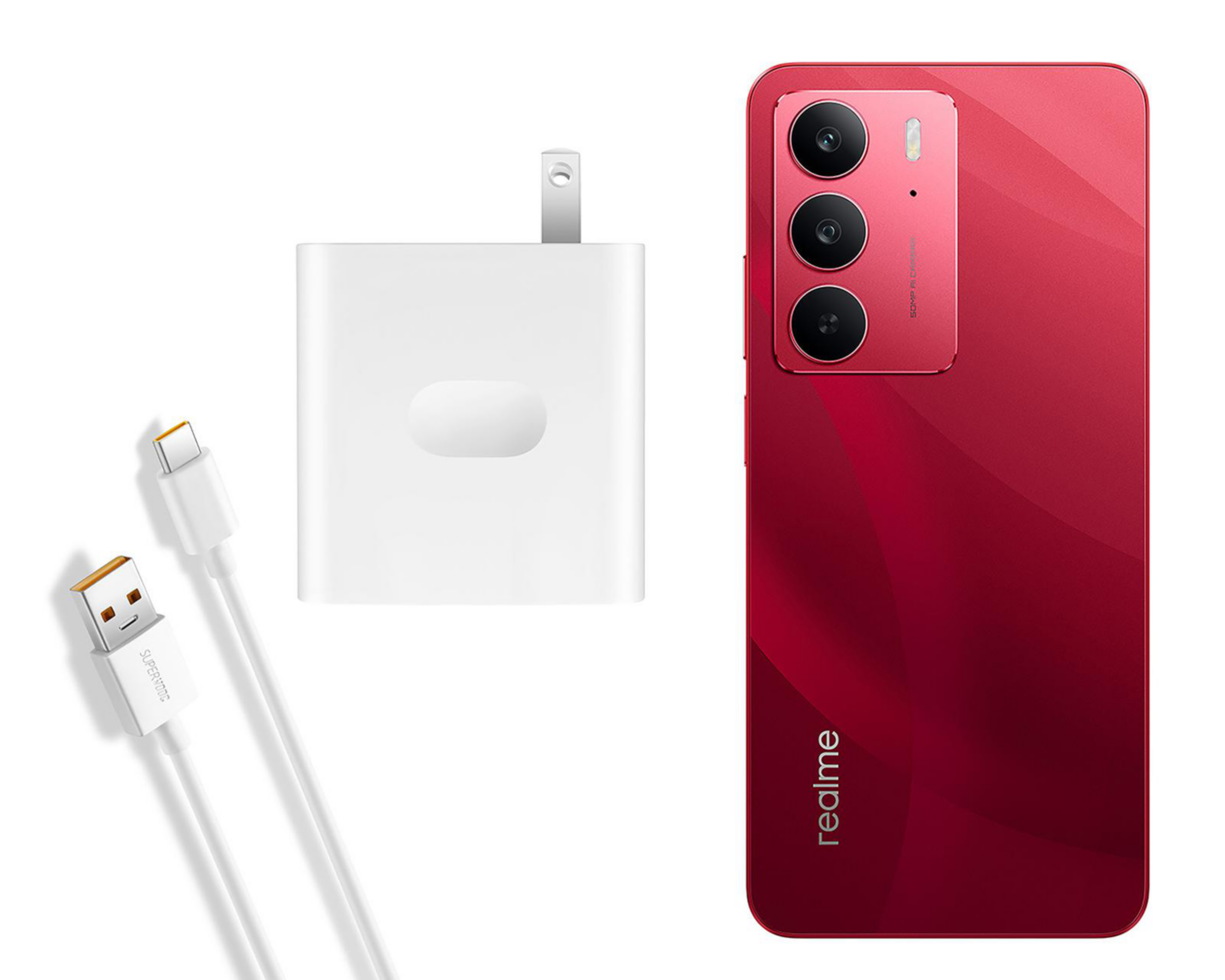 Foto 8 | Celular Realme C75 Liberado 256 GB Rojo + Bocina Bluetooth + Audífonos