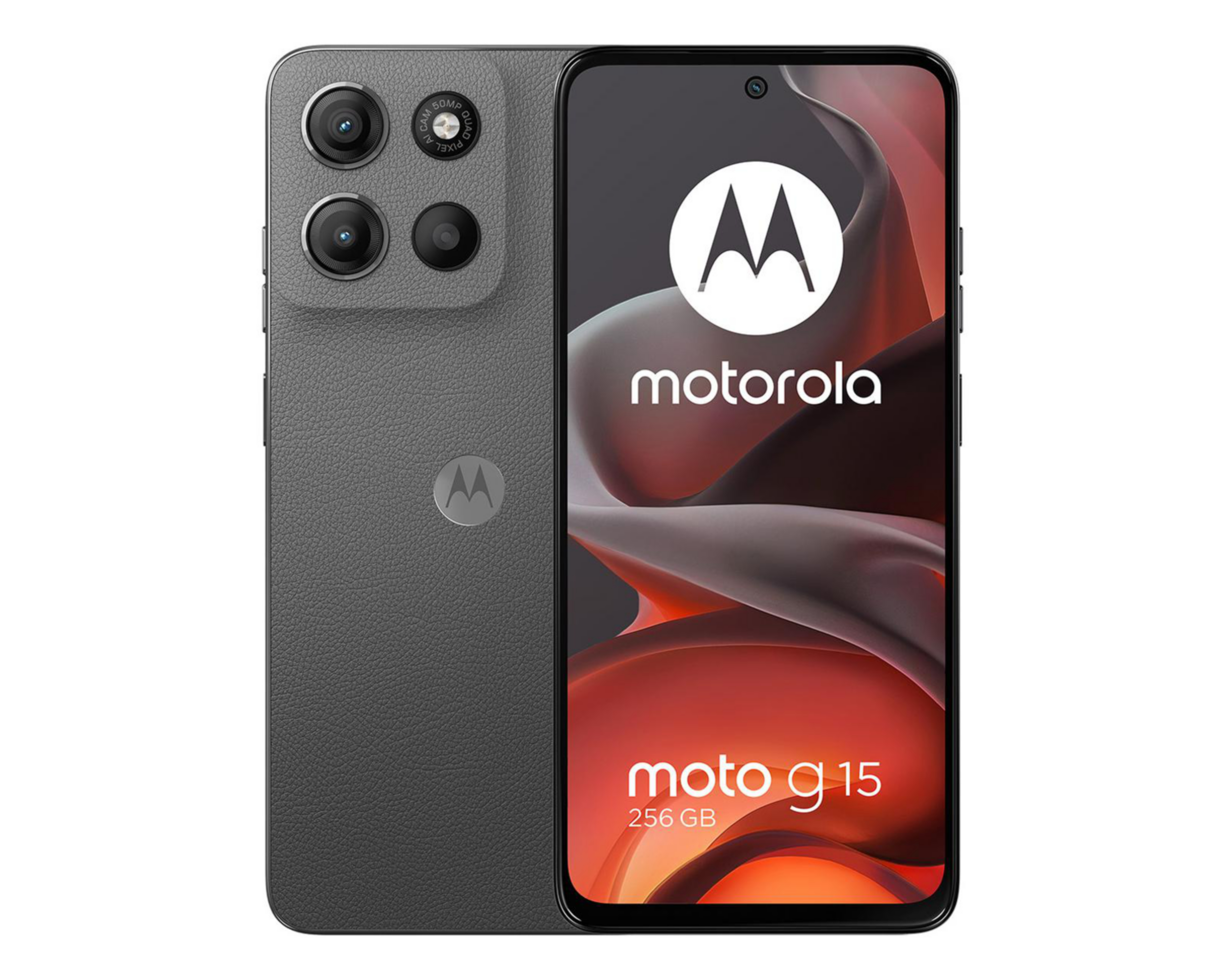 Foto 2 pulgar | Movistar Motorola Moto G15 256 GB Gris