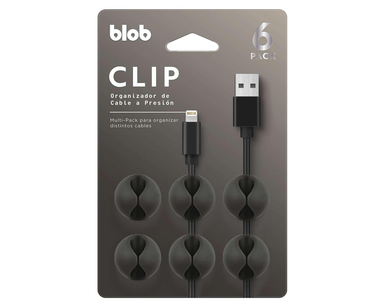 Foto 2 | Organizador de Cables Blob 6 Piezas