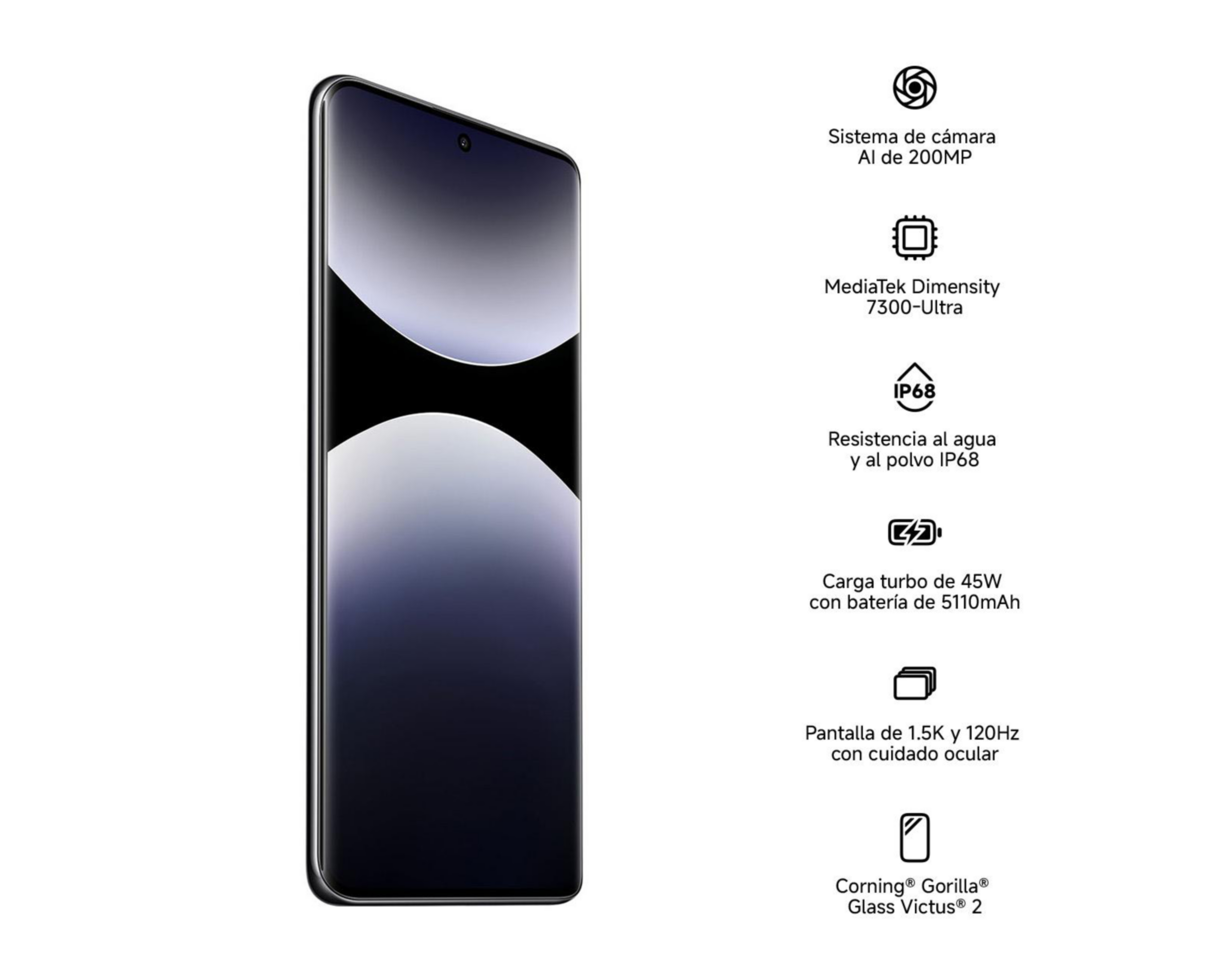 Foto 9 pulgar | Telcel Xiaomi Redmi Note 14 Pro 5G 256 GB Negro + Audífonos
