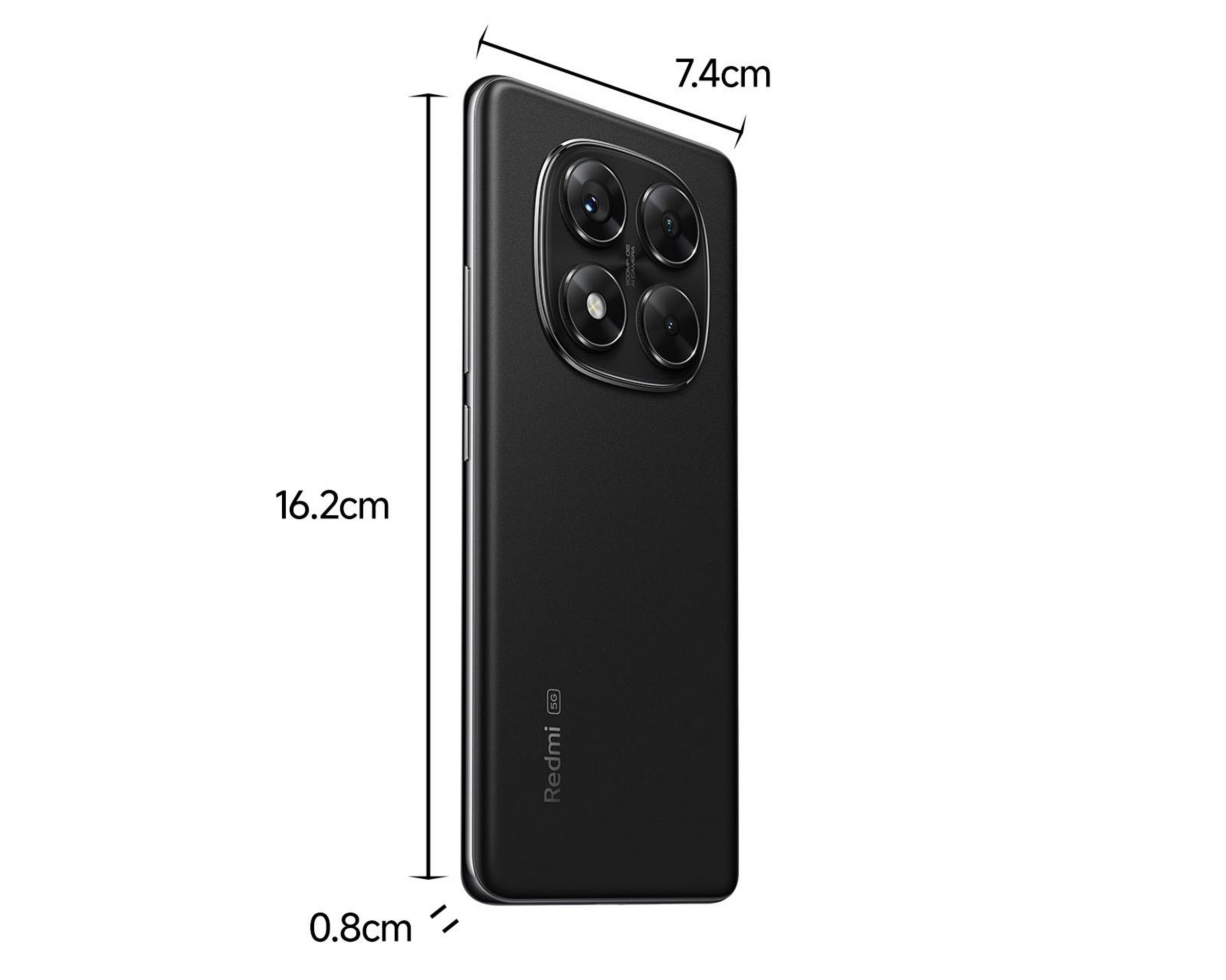 Foto 10 pulgar | Telcel Xiaomi Redmi Note 14 Pro 5G 256 GB Negro + Audífonos