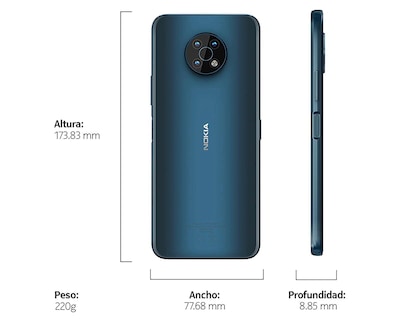 Foto 3 | Celular Nokia Liberado G50 5G 128 GB Azul