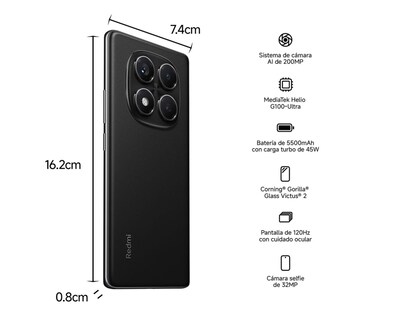 Foto 6 | AT&T Xiaomi Redmi Note 14 Pro 4G 256 GB Negro