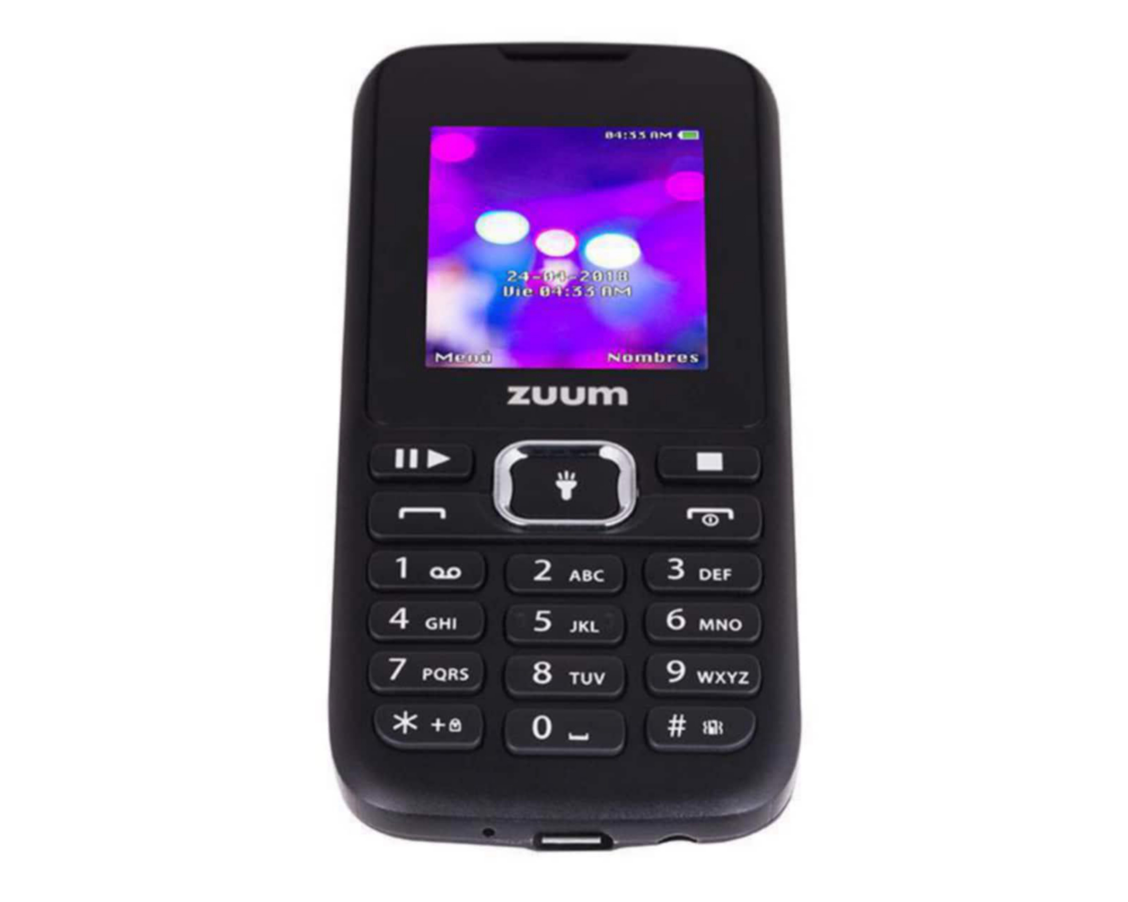 Celular Zuum Skip Ii Mb Negro Coppel