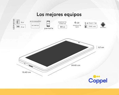 Foto 5 | Tablet Samsung SM-P613NZAUMXO 10.4" 64 GB Wifi Android 11 4 GB Gris