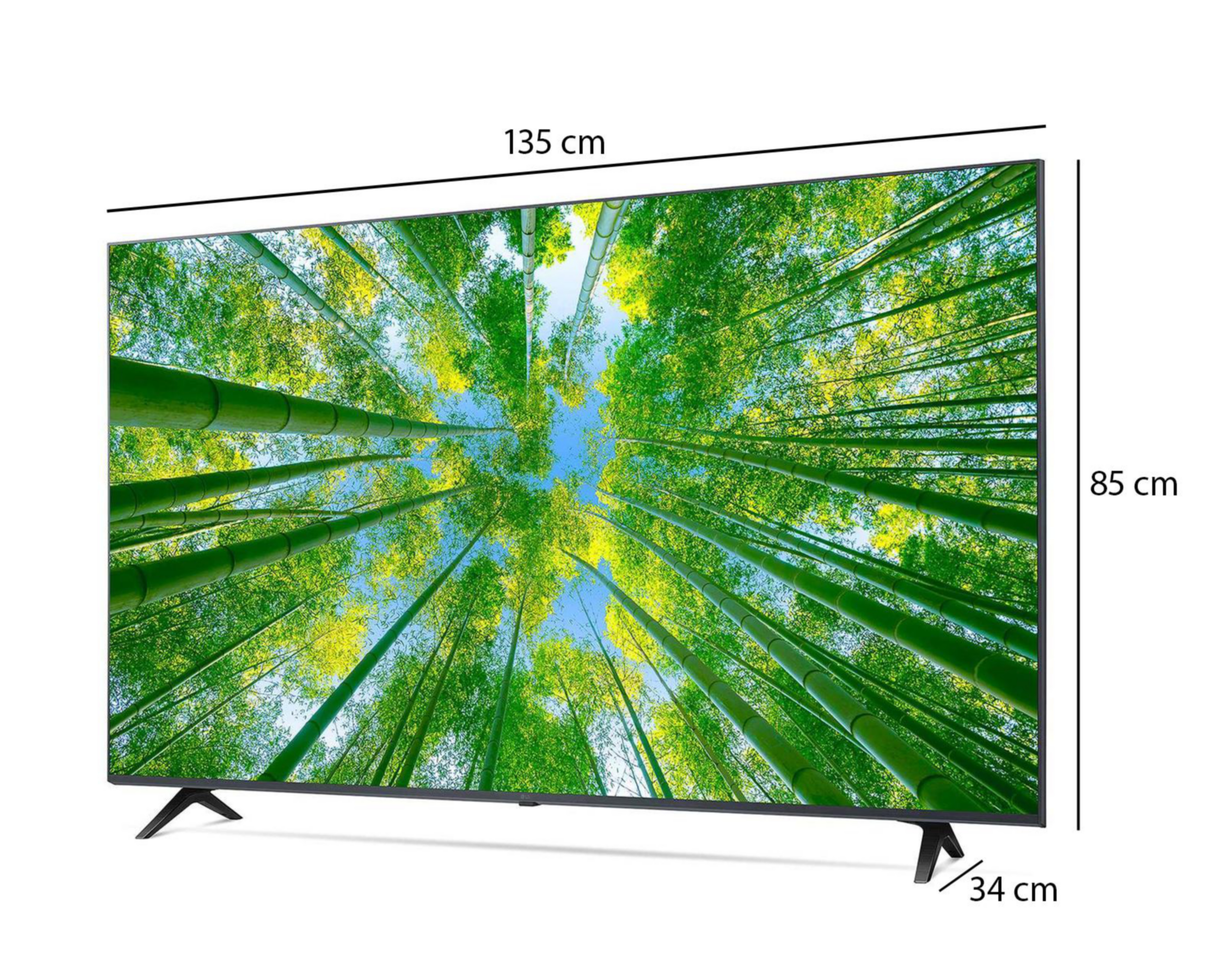 Foto 11 pulgar | Pantalla LED LG 60'' Ultra HD 4K Smart TV 60UQ8000PSB