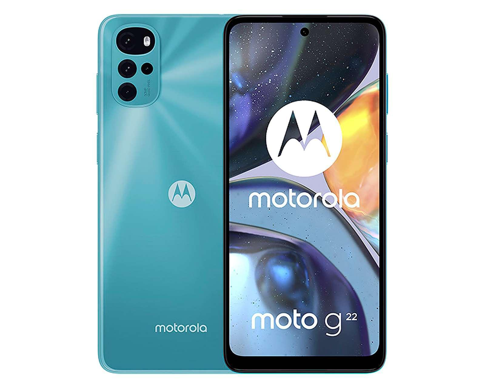 Movistar Motorola Moto G22 128 GB Azul