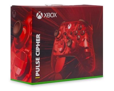 Foto 1 | Control Inalámbrico para Xbox S y X Microsoft Pulse Cipher Rojo
