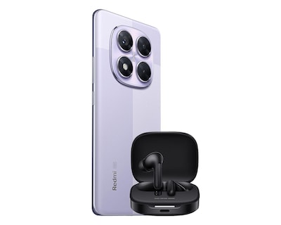 Foto 3 | Movistar Xiaomi Redmi Note 14 Pro 5G 256 GB Morado + Redmi Buds 6 Active
