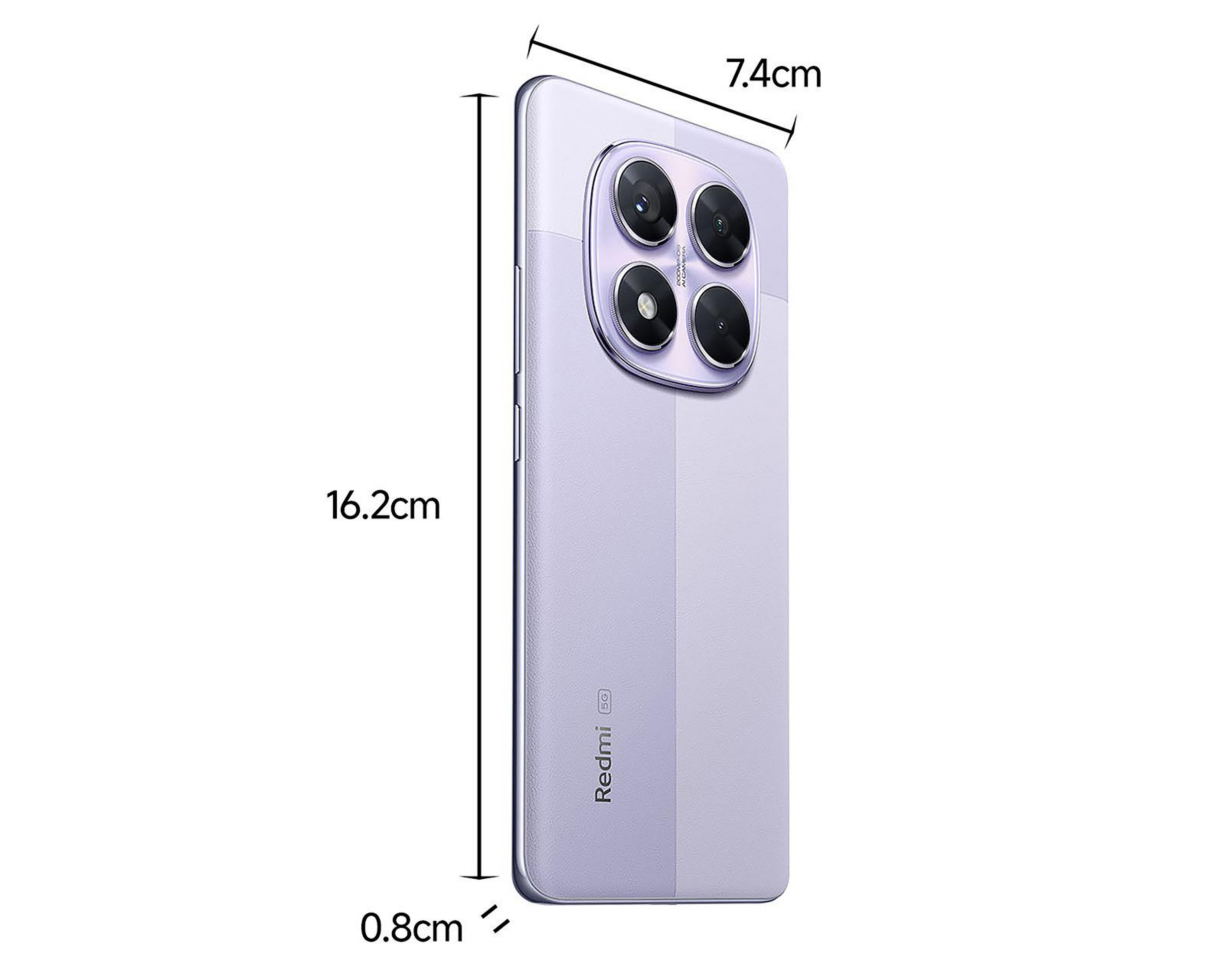 Foto 10 pulgar | Movistar Xiaomi Redmi Note 14 Pro 5G 256 GB Morado + Redmi Buds 6 Active