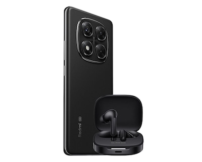 Foto 3 | Movistar Xiaomi Redmi Note 14 Pro 5G 256 GB Negro + Redmi Buds 6 Active