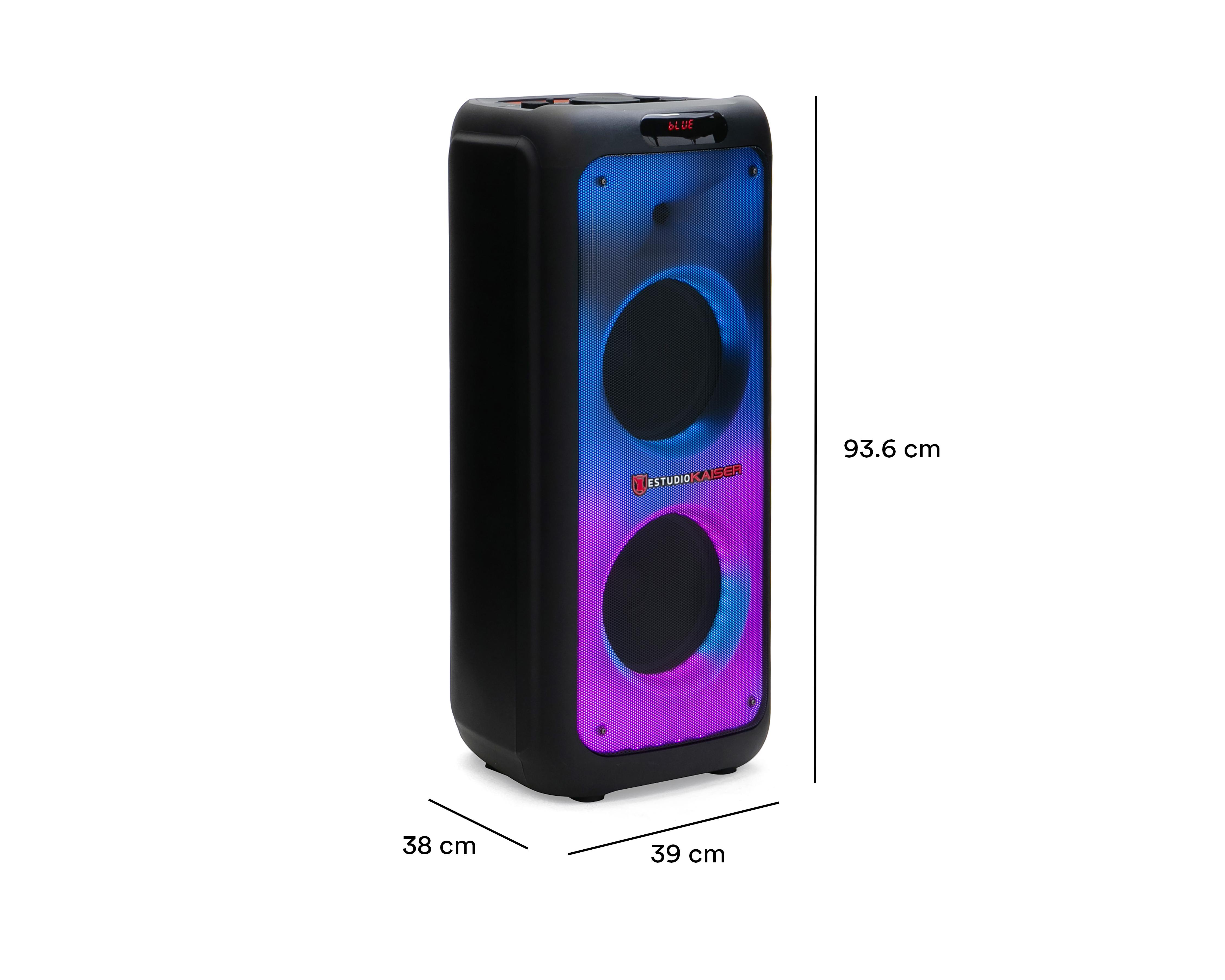 Foto 7 pulgar | Bocina Bluetooth Bafle Estudio Kaiser KXB-5010 60 W con Micrófono Inalámbrico