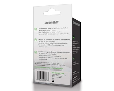 Foto 3 | Cables para Carga Dreamgear DGXB1-6606 2 piezas