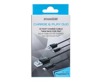 Foto 1 | Cables Cargador Dreamgear DGPS4-6414 (2 piezas)