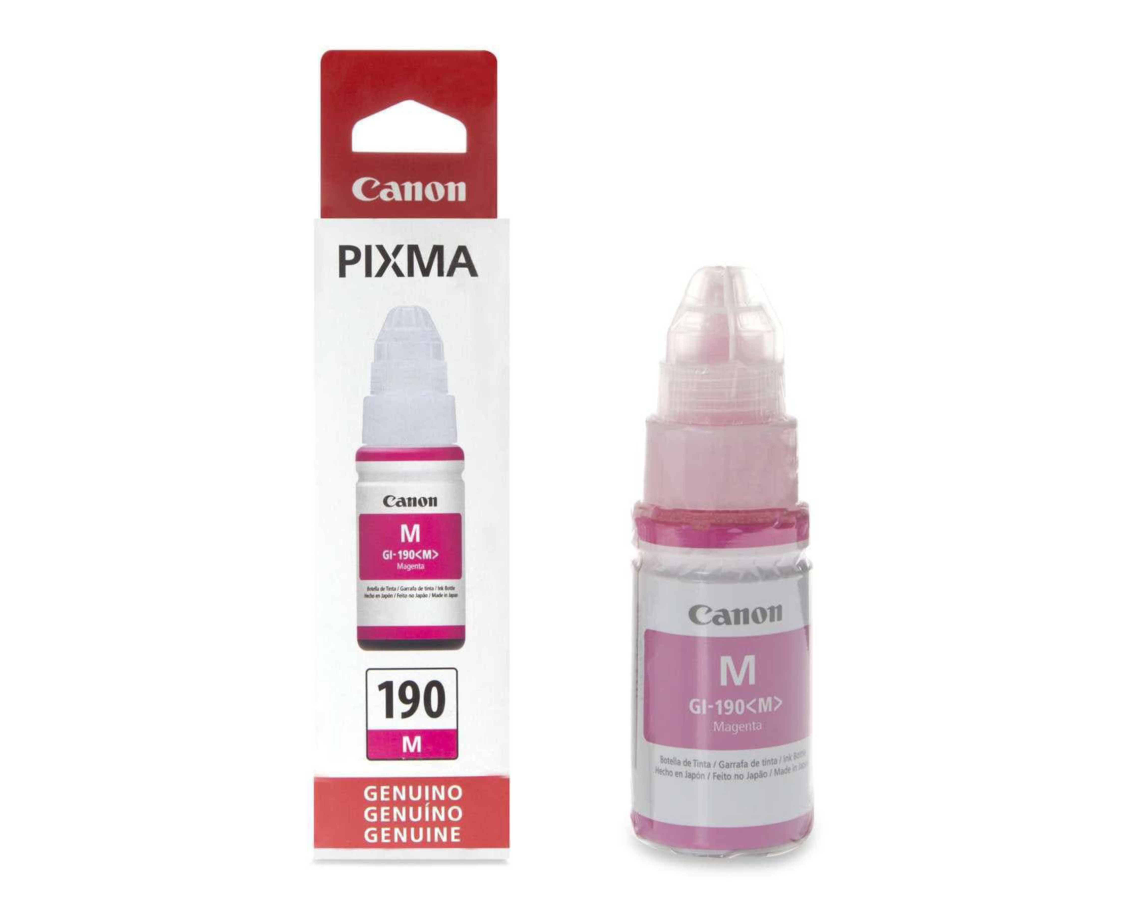 Botella de Tinta Canon GI - 190M Magenta