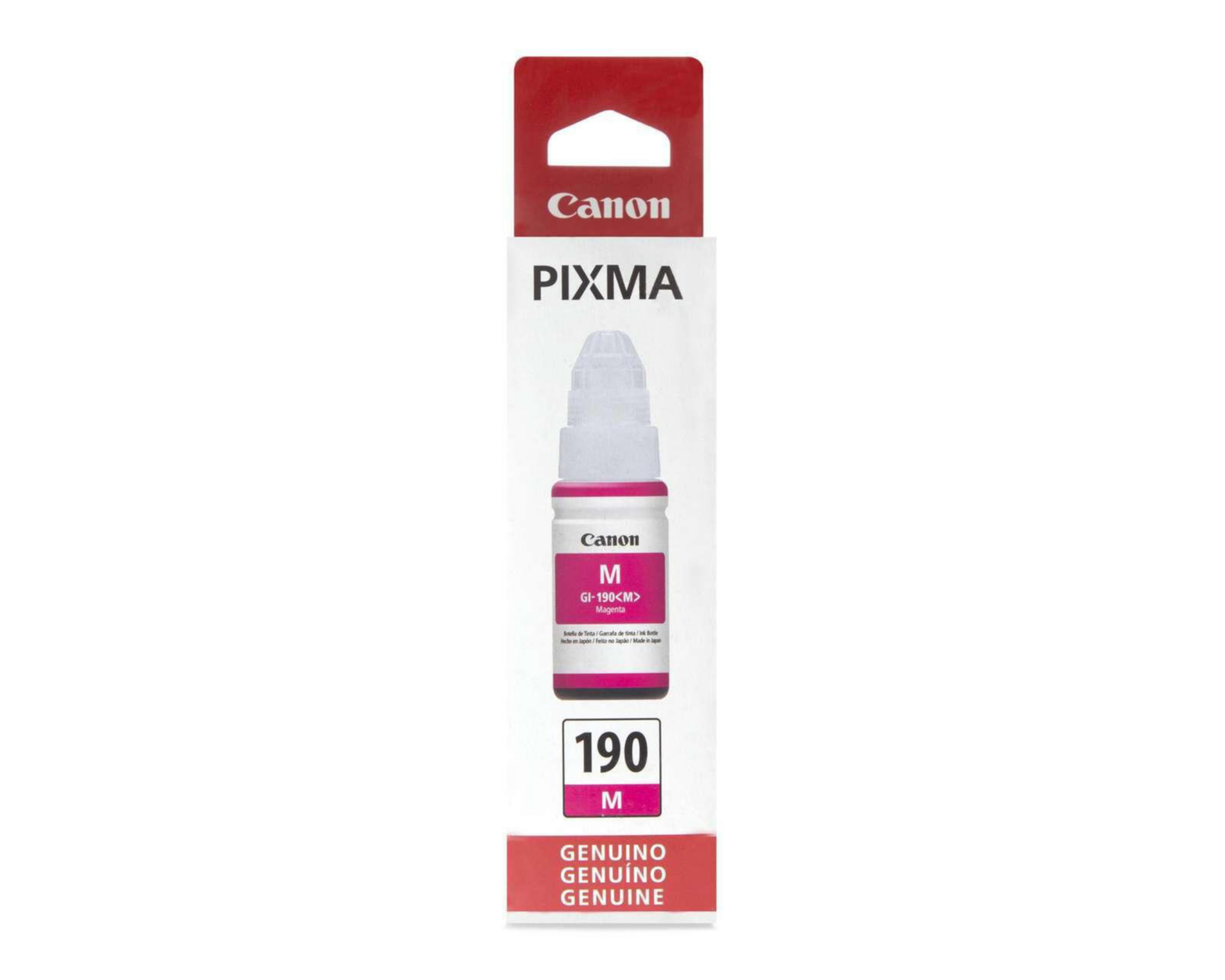 Foto 3 pulgar | Botella de Tinta Canon GI - 190M Magenta